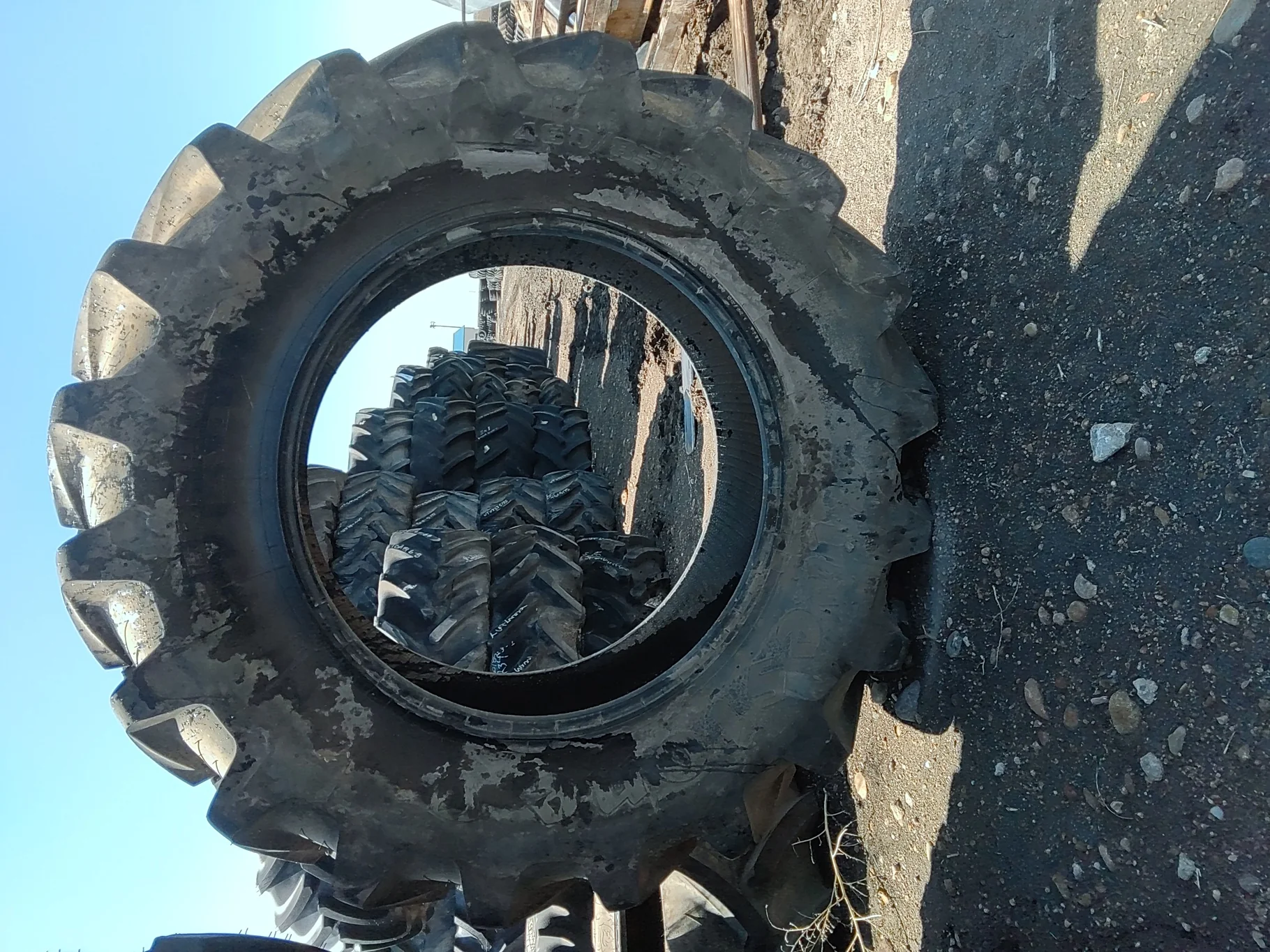 Used 460/85R34 150D Firestone Performer Evo TL R-1W 98% image 3