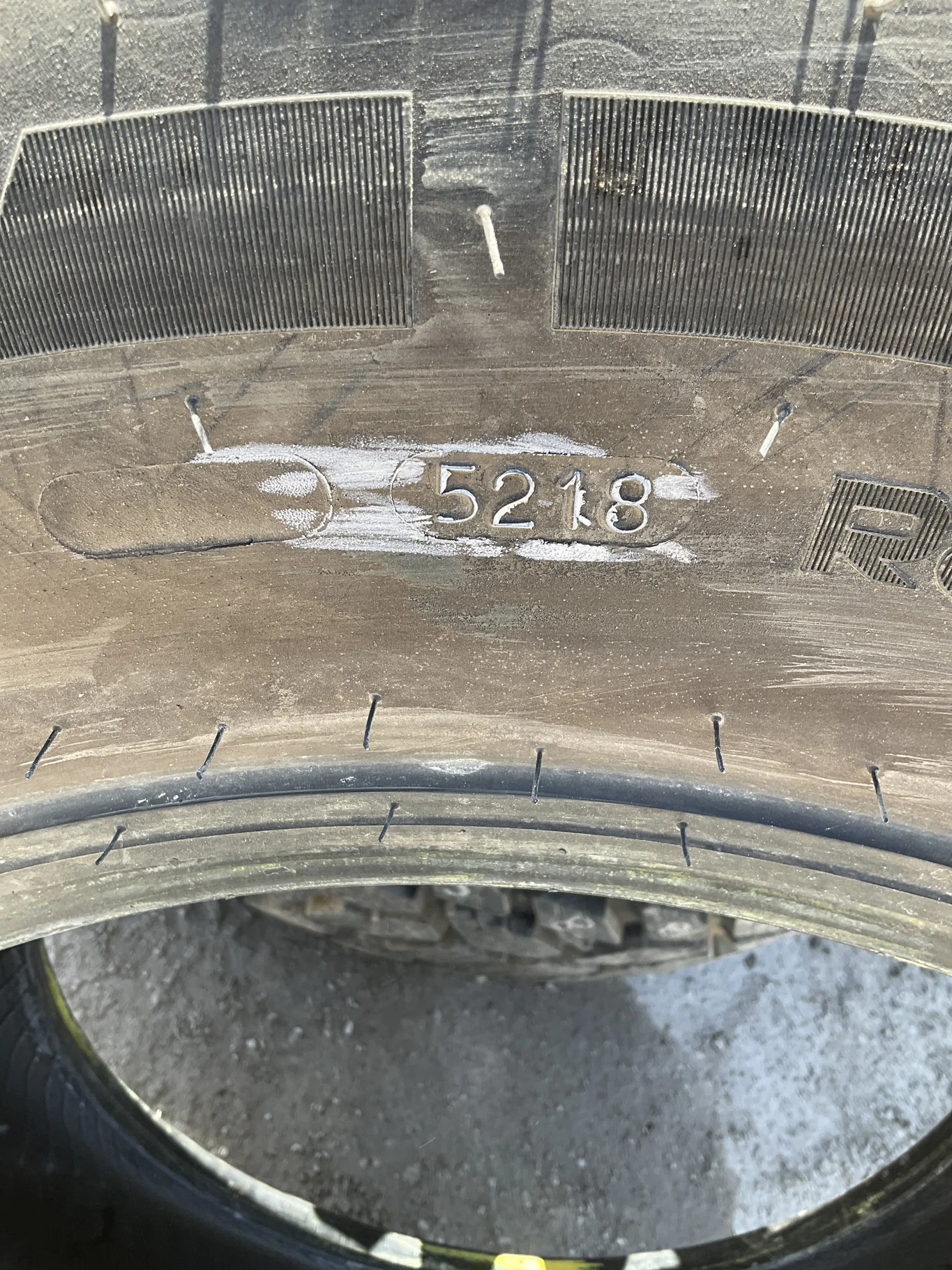 Used 400/80R24 149A8  Nokian Hakkapelitta TL R-3 75-80% image 3