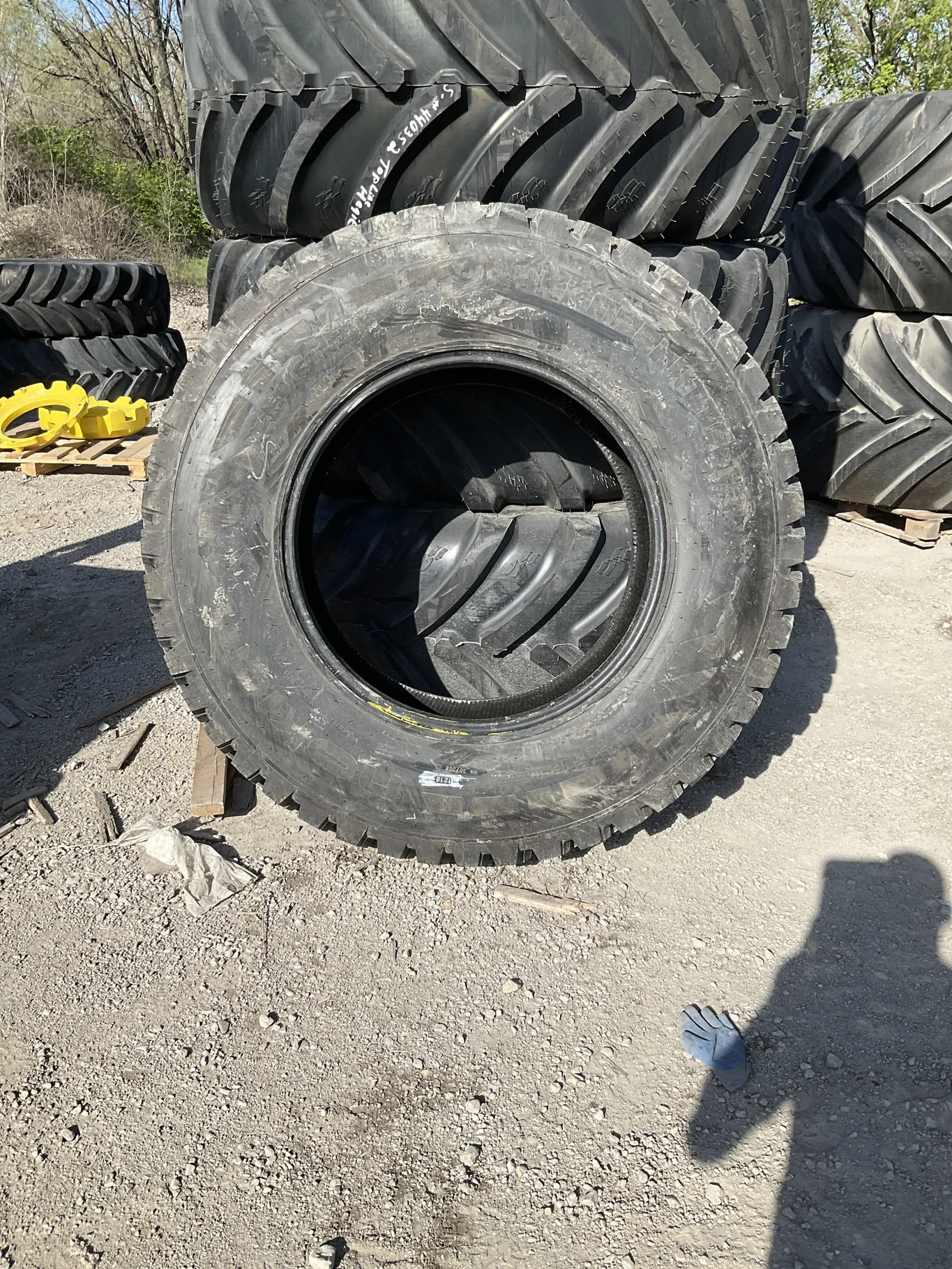 Used 480/80R34 164A8 Nokian Hankkapelitta TL R-3 90-95%
