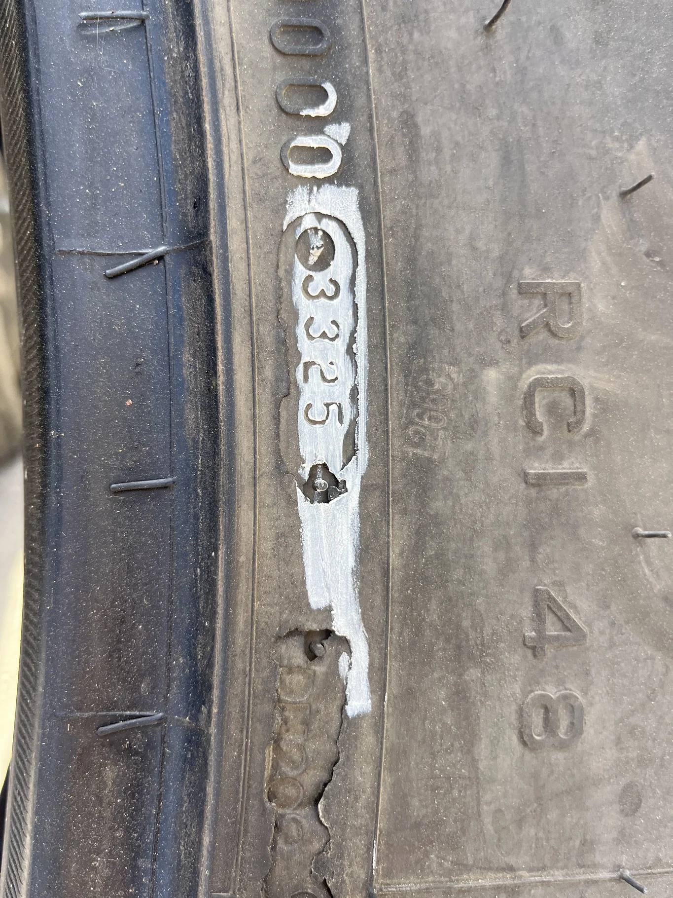 Used 480/80R50 159B Firestone Deep Tread 23 TL R-1W 85-90% image 6