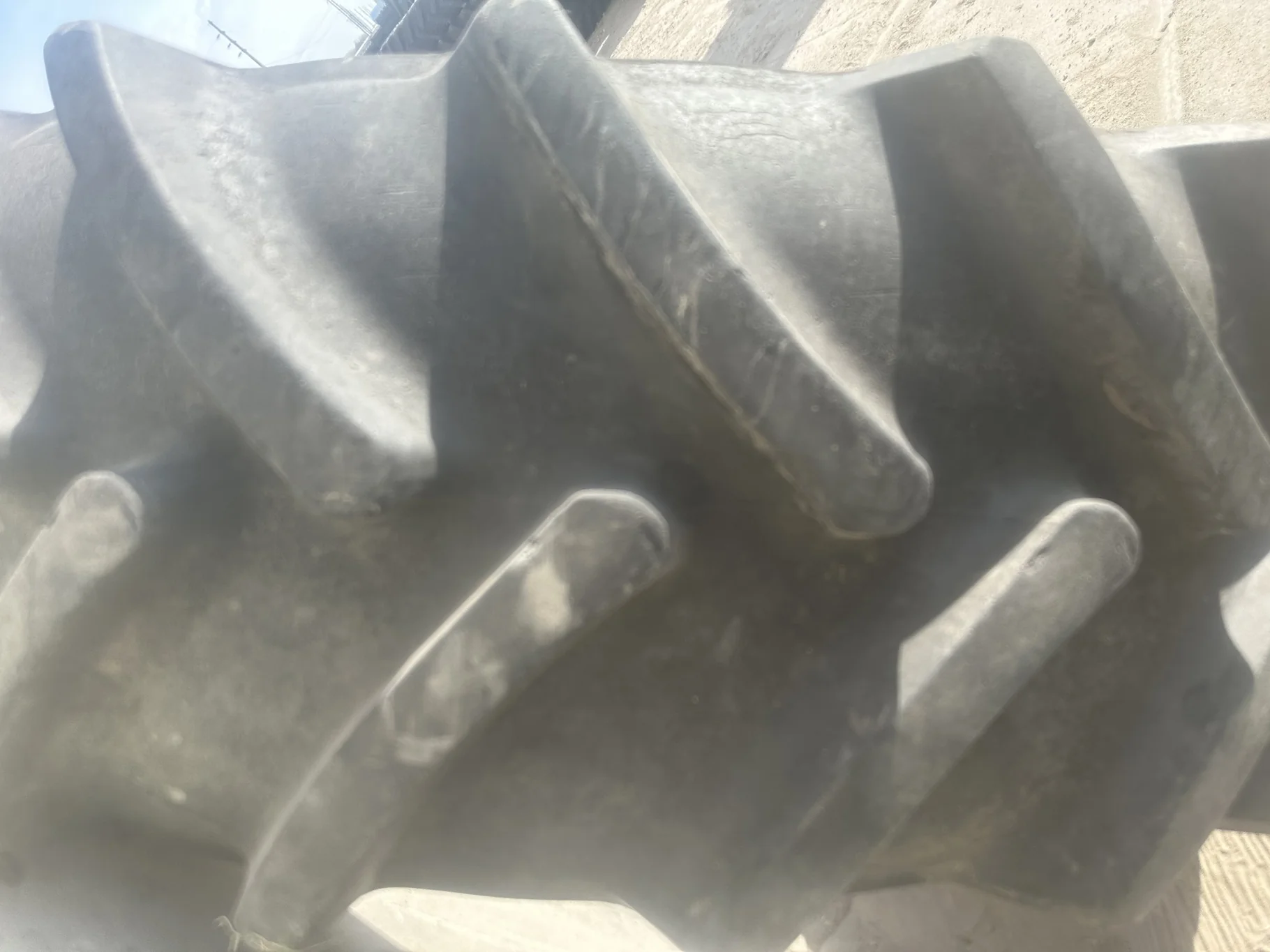 Used 480/70R34 Mitas AC70 G 143A8/143B TL 80% - Good Condition (Stubble, Lug Cuts, Slight W image 3