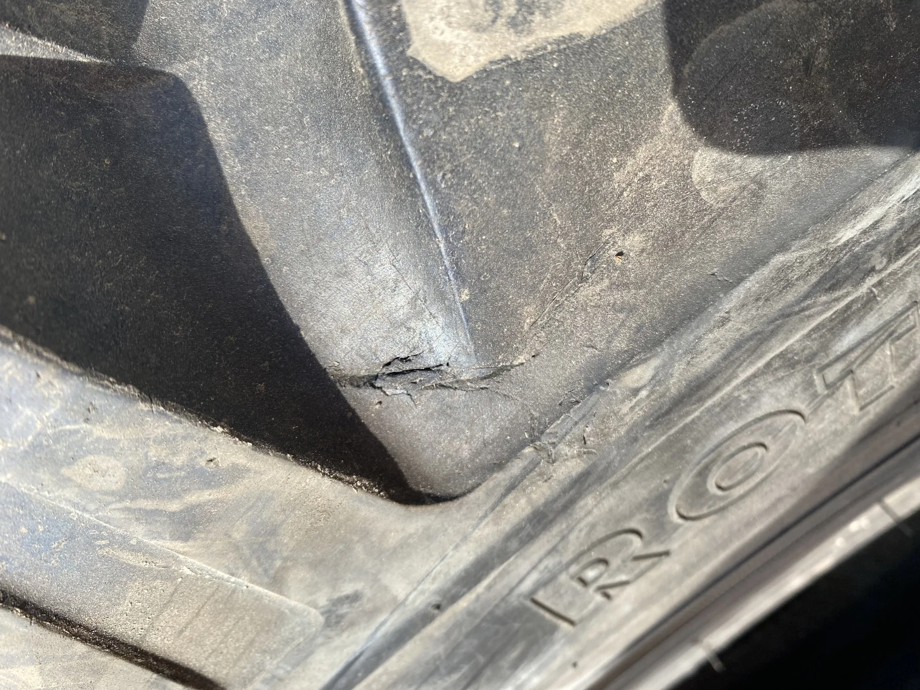 Used 480/80R34 Nokian Tri 2 (155D) TL 75% - Excellent Condition  _x000D_ (Lug Cuts, Lug Stubble, Cut image 7