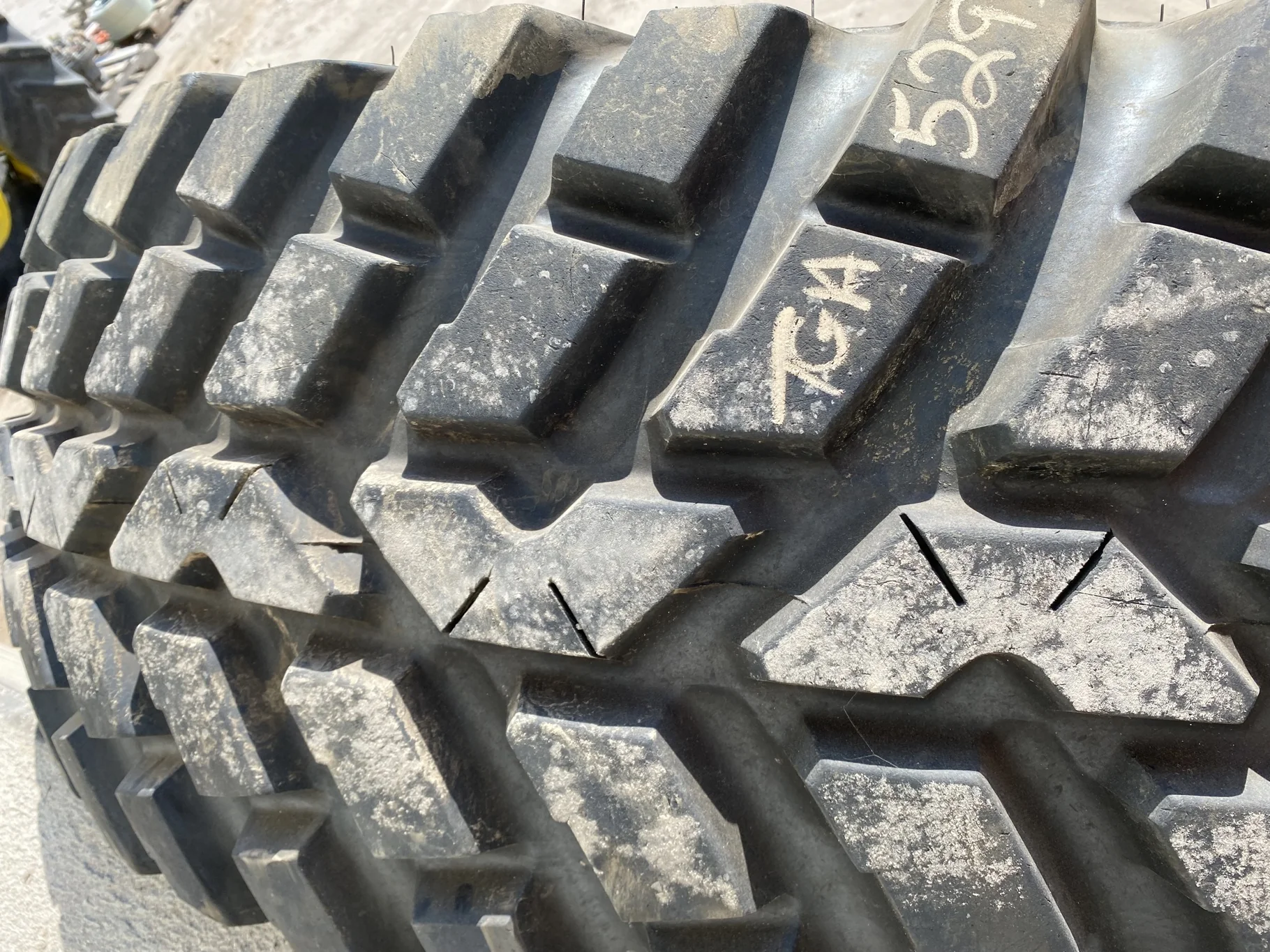 Used 480/80R34 Nokian Tri 2 (155D) TL 75% (Patched) - Fair Condition  _x000D_ (Lug Stubble, Lug Cuts image 6