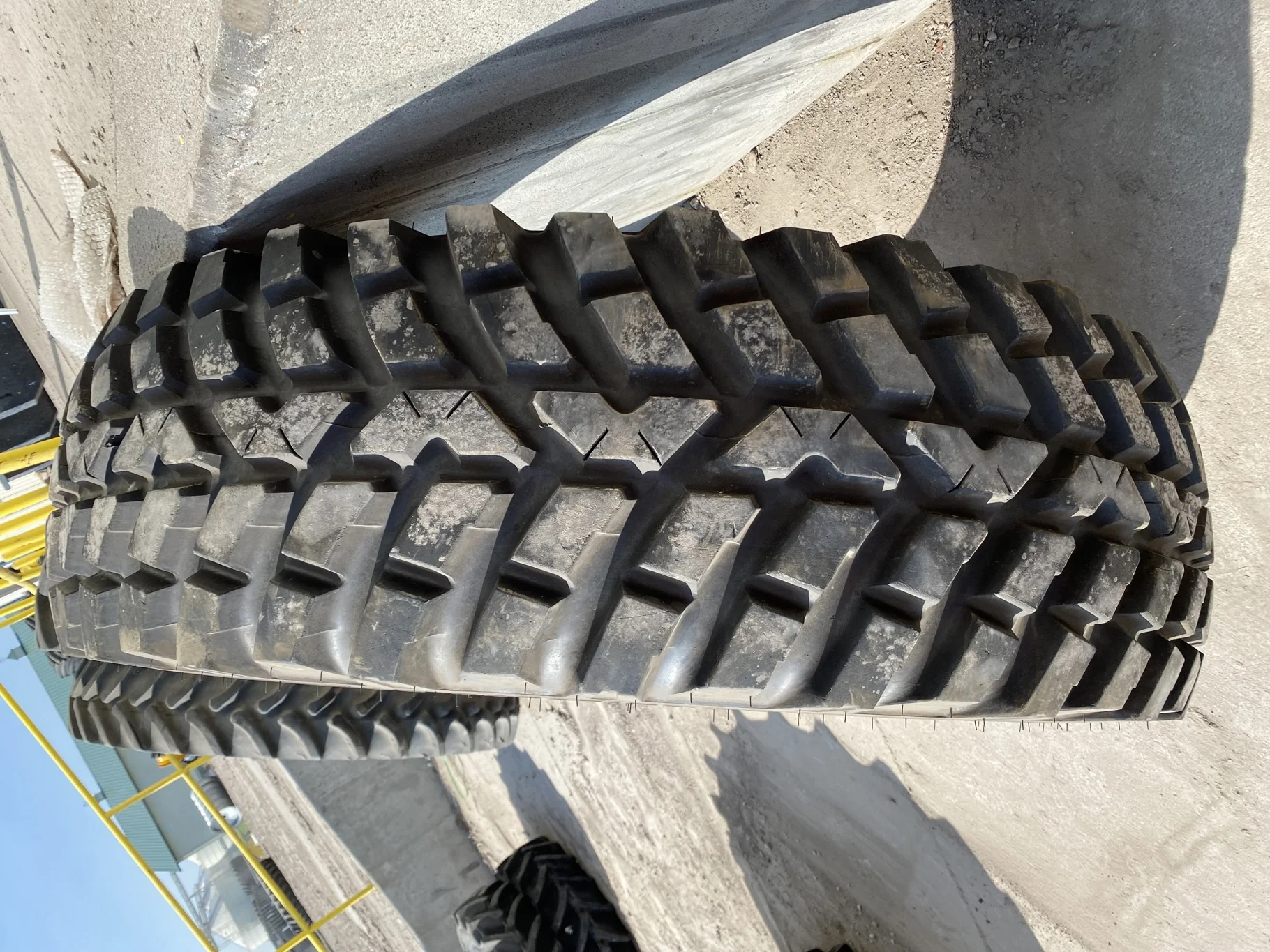 Used 480/80R34 Nokian Tri 2 (155D) TL 75% (Patched) - Fair Condition  _x000D_ (Lug Stubble, Lug Cuts image 7
