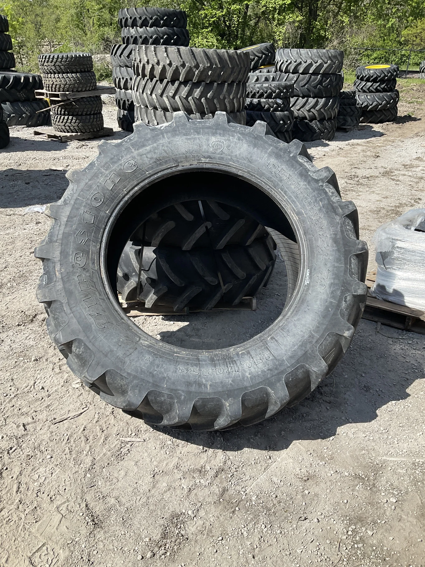 Used 480/70R38 145D Firestone Performer 70 TL R-1 80-85%