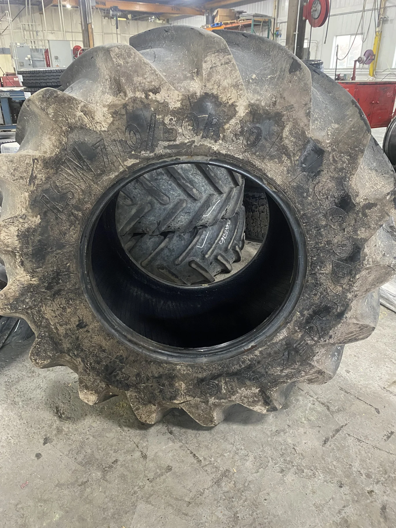 Used LSW 710/60R30 177D Goodyear Super Traction Radial 85% image 2