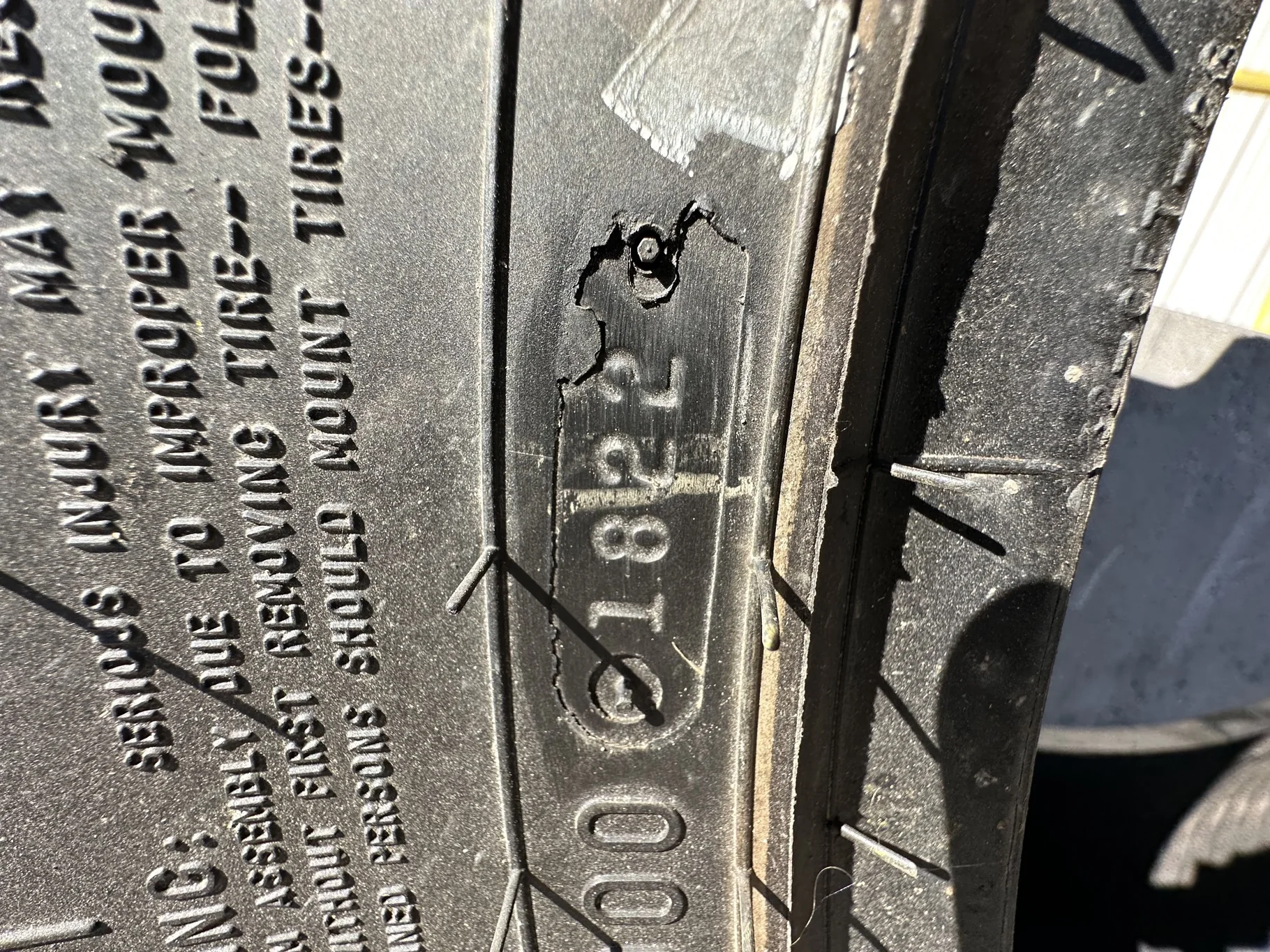 Take-Off 650/75R32 Firestone RAT DT R1W 172D TL (Slight Lug Stubble) image 5