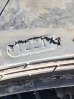 Used IF520/85R42 Goodyear Optitrac 169D 94% ( side wall cut; lug stubble; Between tread cuts) image 6