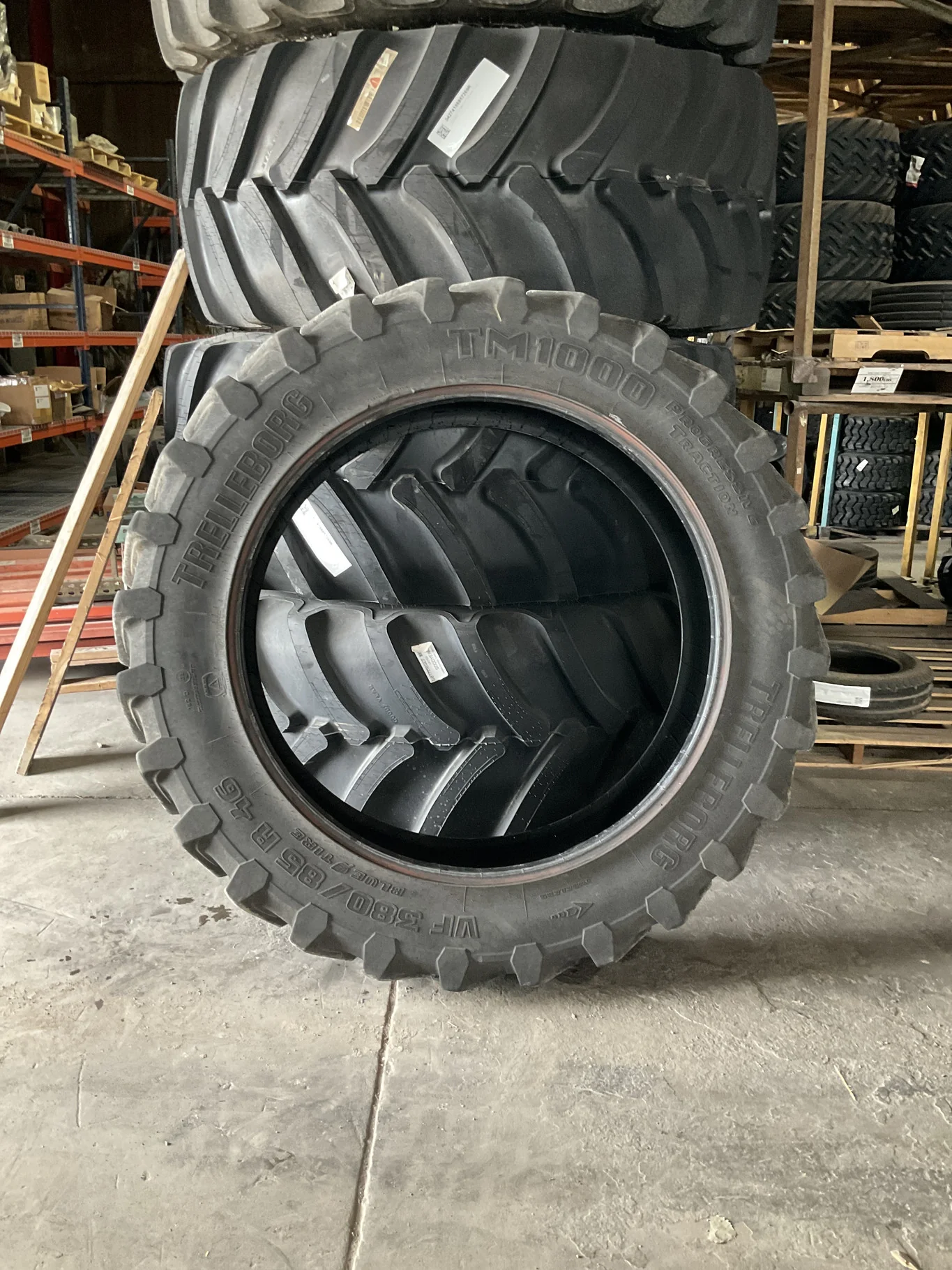 Used VF380/85R46 162D Trelleborg TM1000 TL R-1W 95-100%