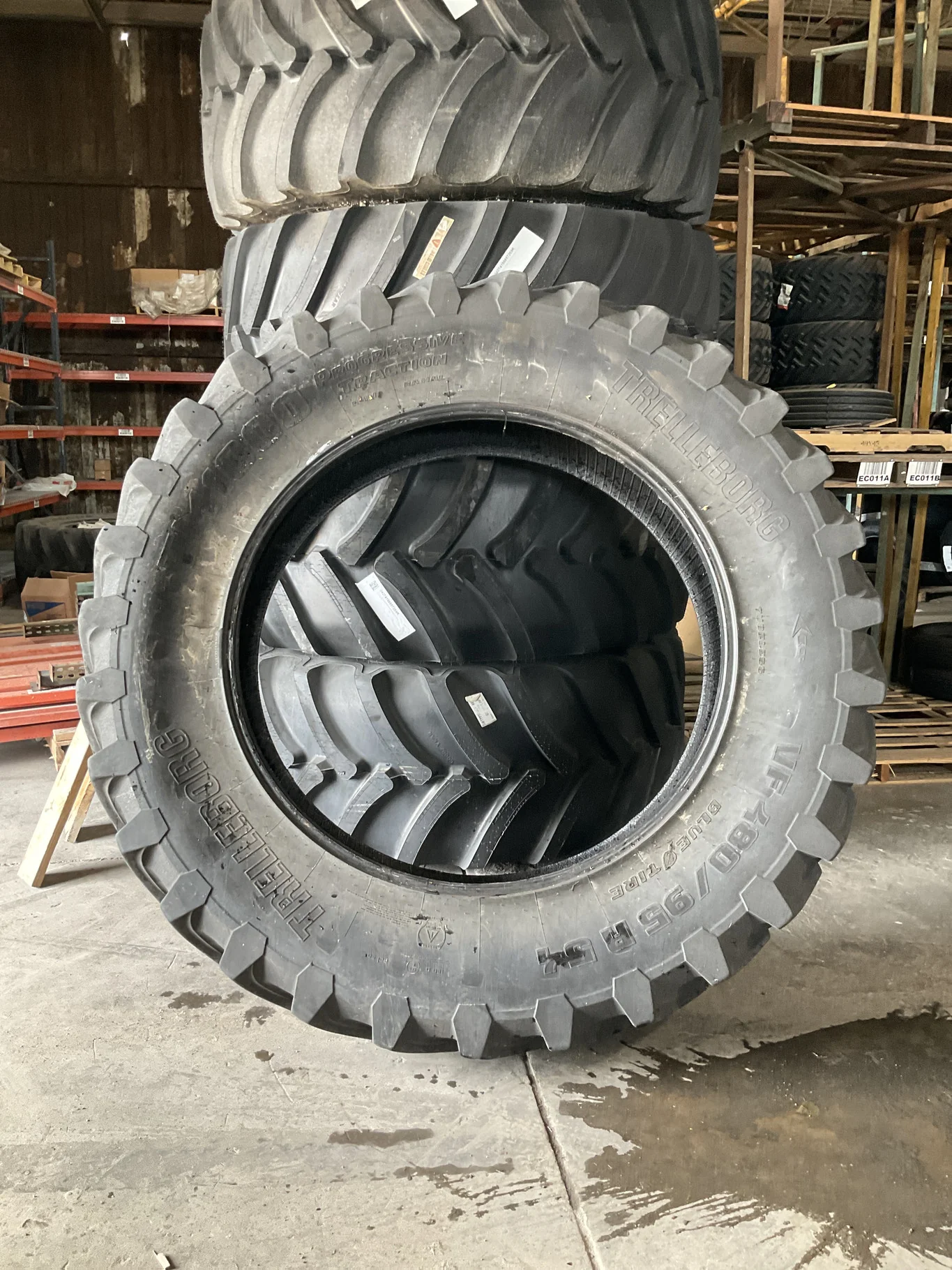 Used VF480/95R54 180D Trelleborg TM1000 TL R-1W 95-100%