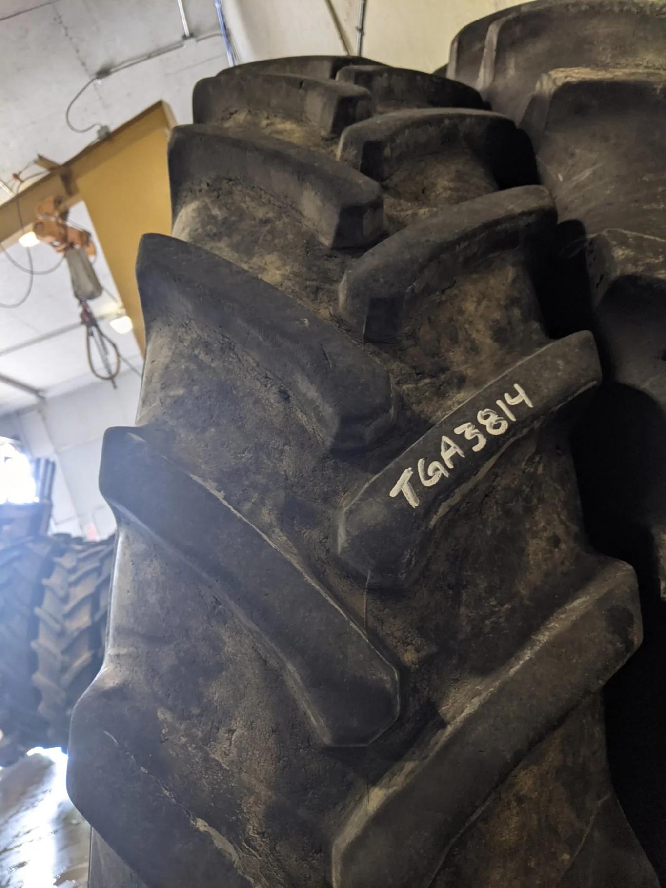 Used 380/90R50 154A8/151D Alliance 350 Row Crop - Narrow TL R-1+ 75% image 2