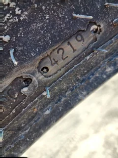 Take-Off 380/90R50 Goodyear DT800 151B R-1W TL (Small lug cut) 95-100% image 6