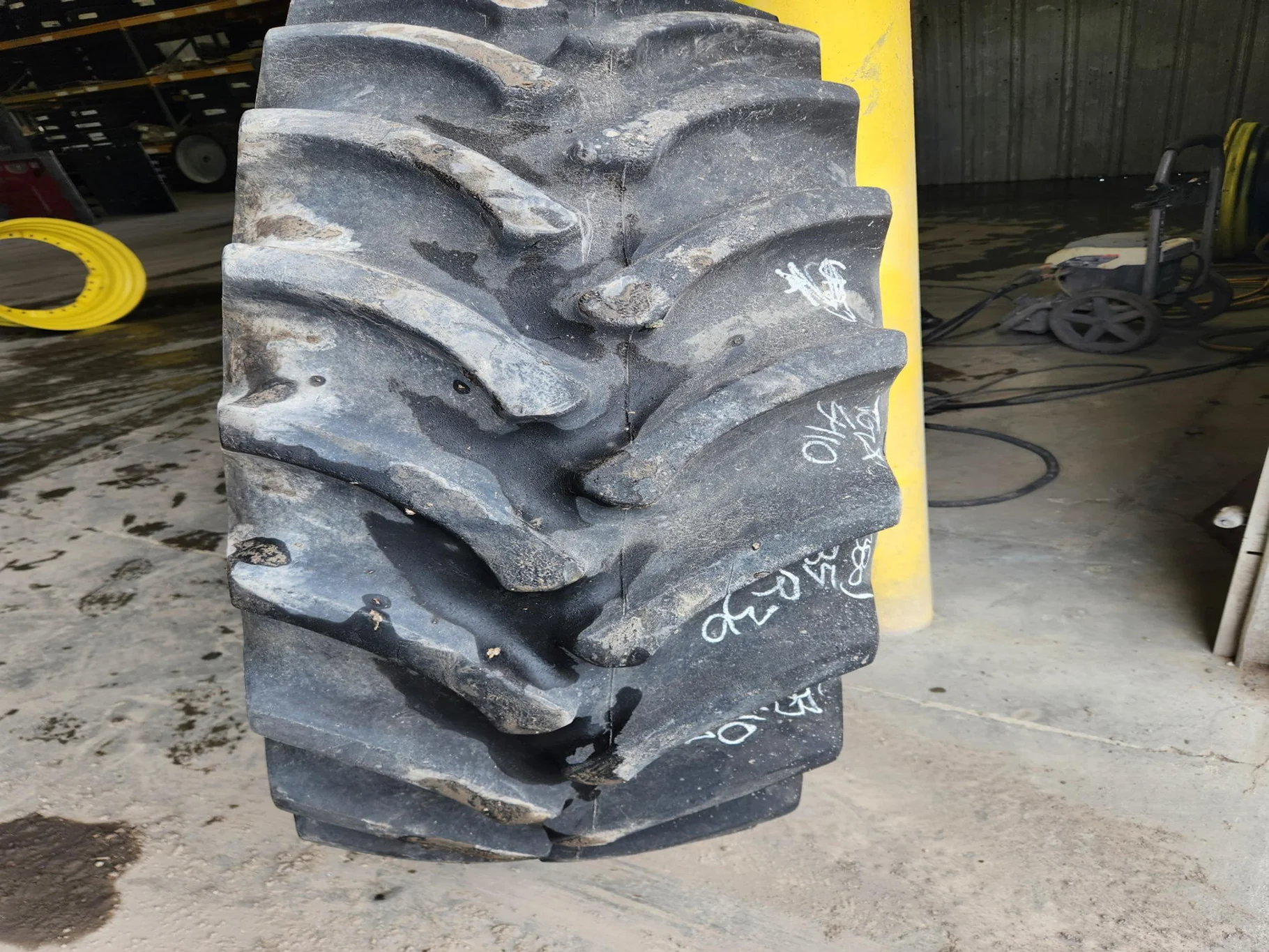 Used 380/85R30 135B Firestone Radial All Traction FWD R-1 TL 60% image 3