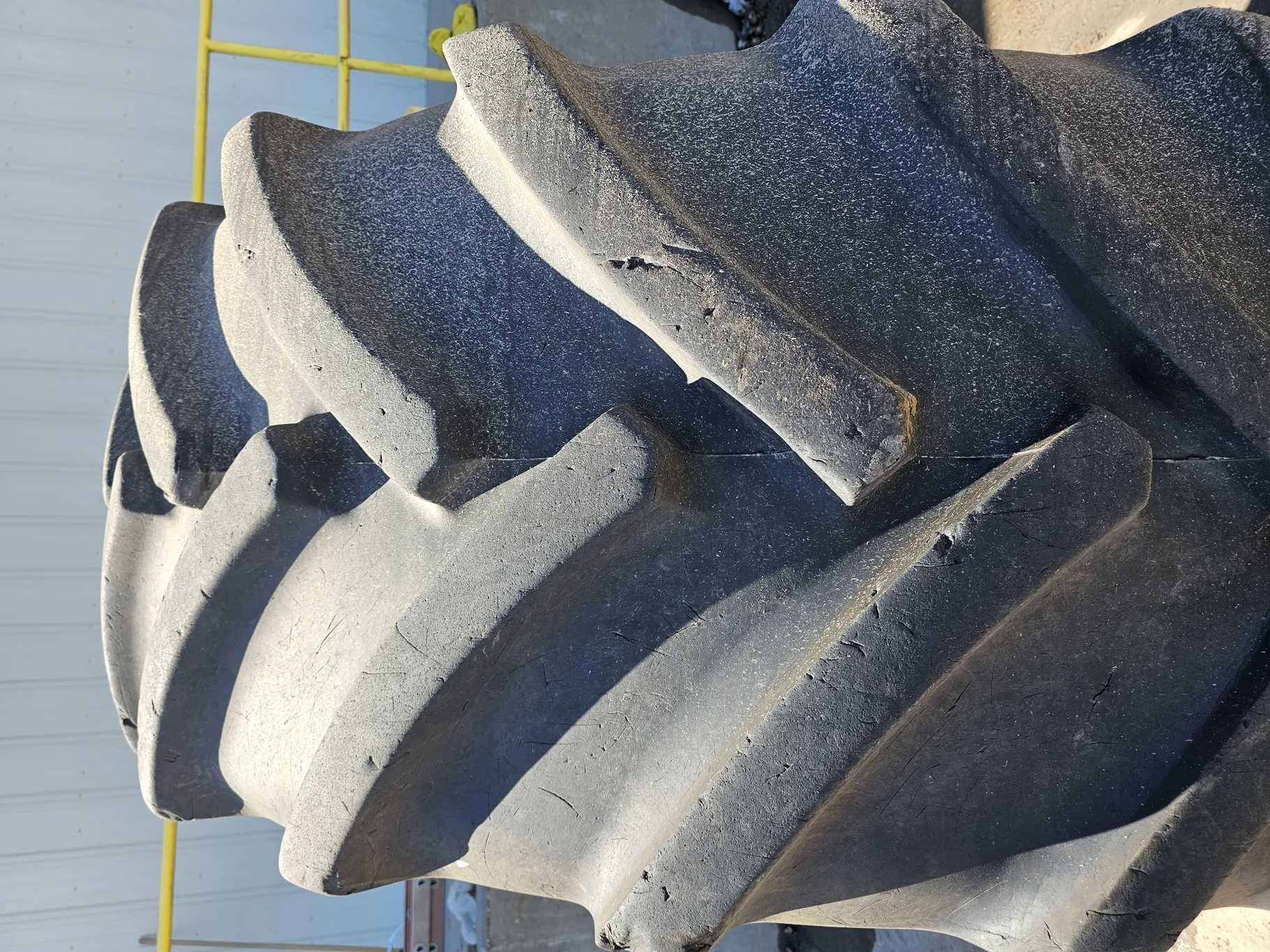 Used 800/70R38 CHO Mitas SFT 178D/181A8 TL 80% - Good Condition (Lug Stubble, Lug Cuts) image 3