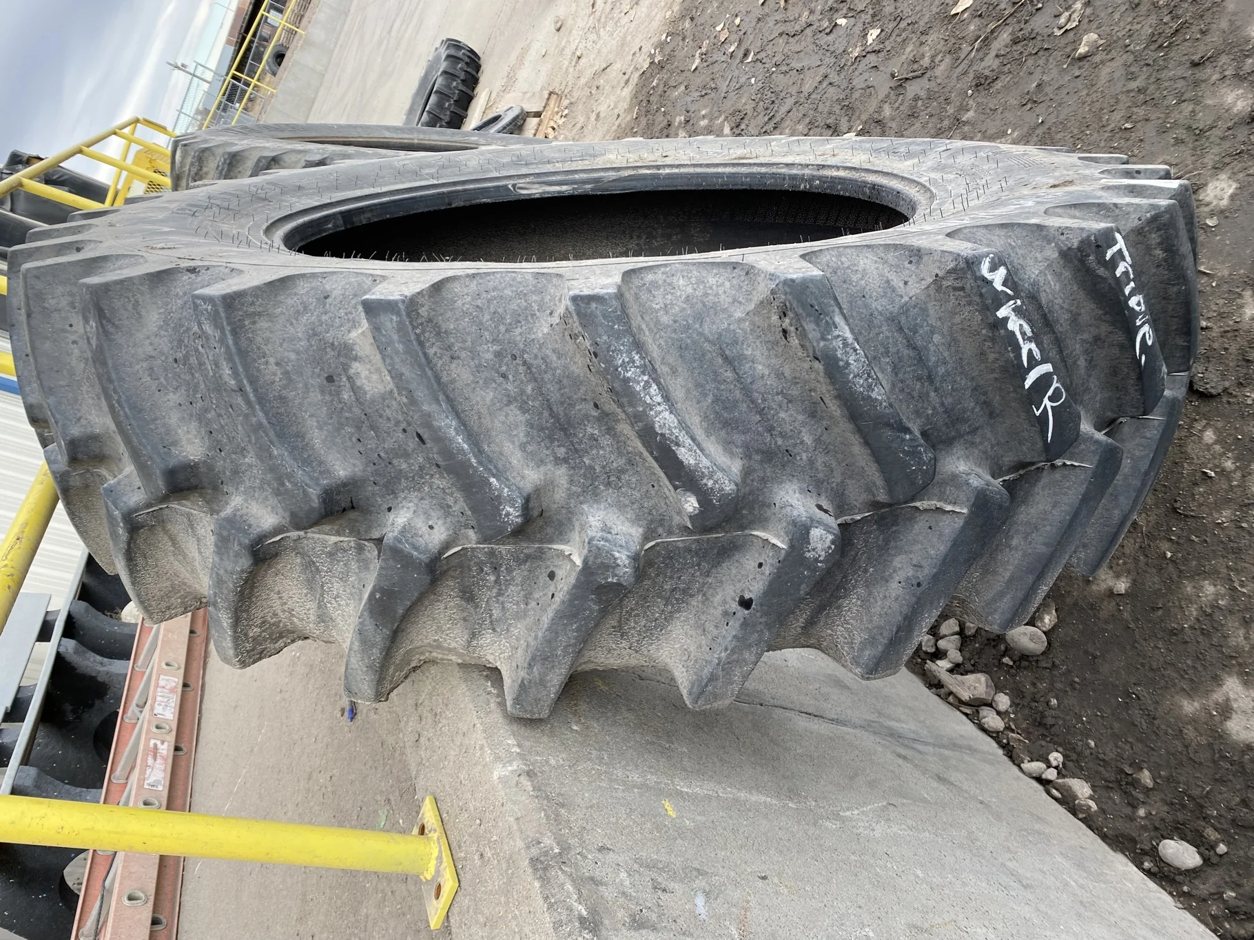 Used 520/85R46 158B Firestone Radial Deep Tread 23 TL R-1W 90% image 3
