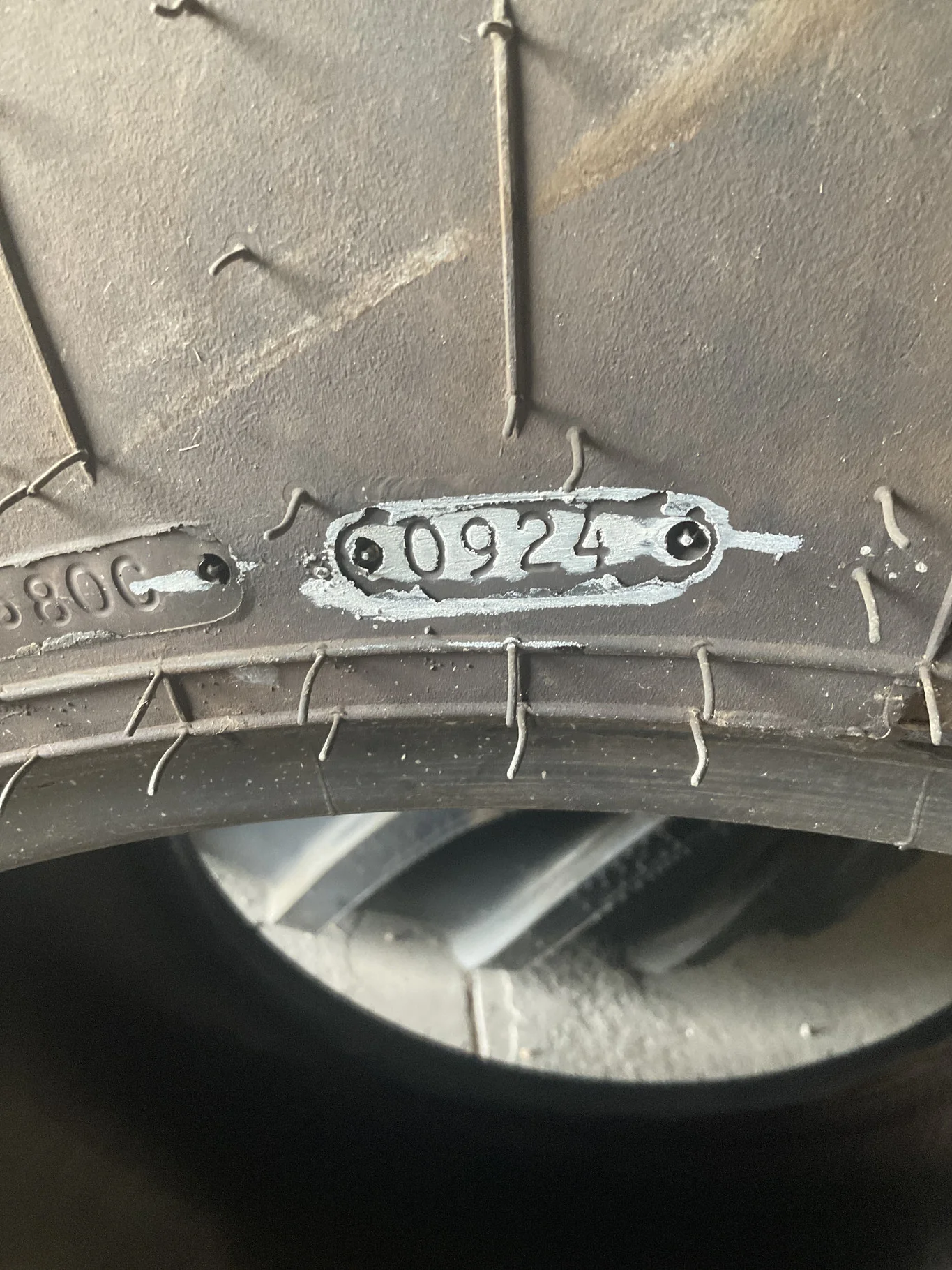 Used 580/70R26 160B Goodyear All Weather Radial TL R-3 90-95% image 3