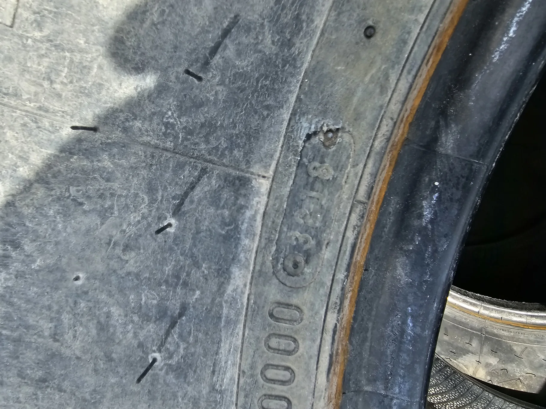 Used 70% 750/65R26 Firestone RAT DT R1W 169B (Stubble/Lug Cuts/Uneven Tread Wear) image 6
