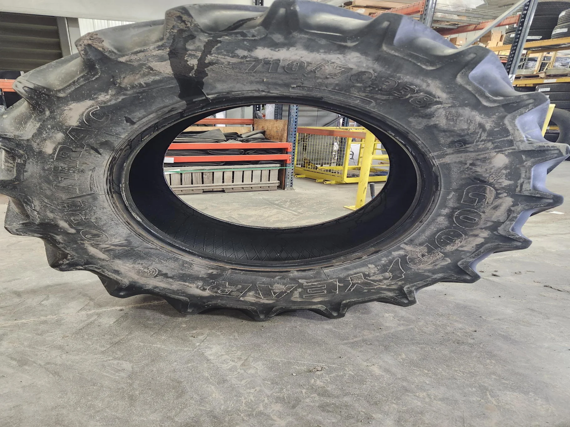 Used 710/70R38 166D Goodyear Optitrac DT824 R-1W TL 80% image 7