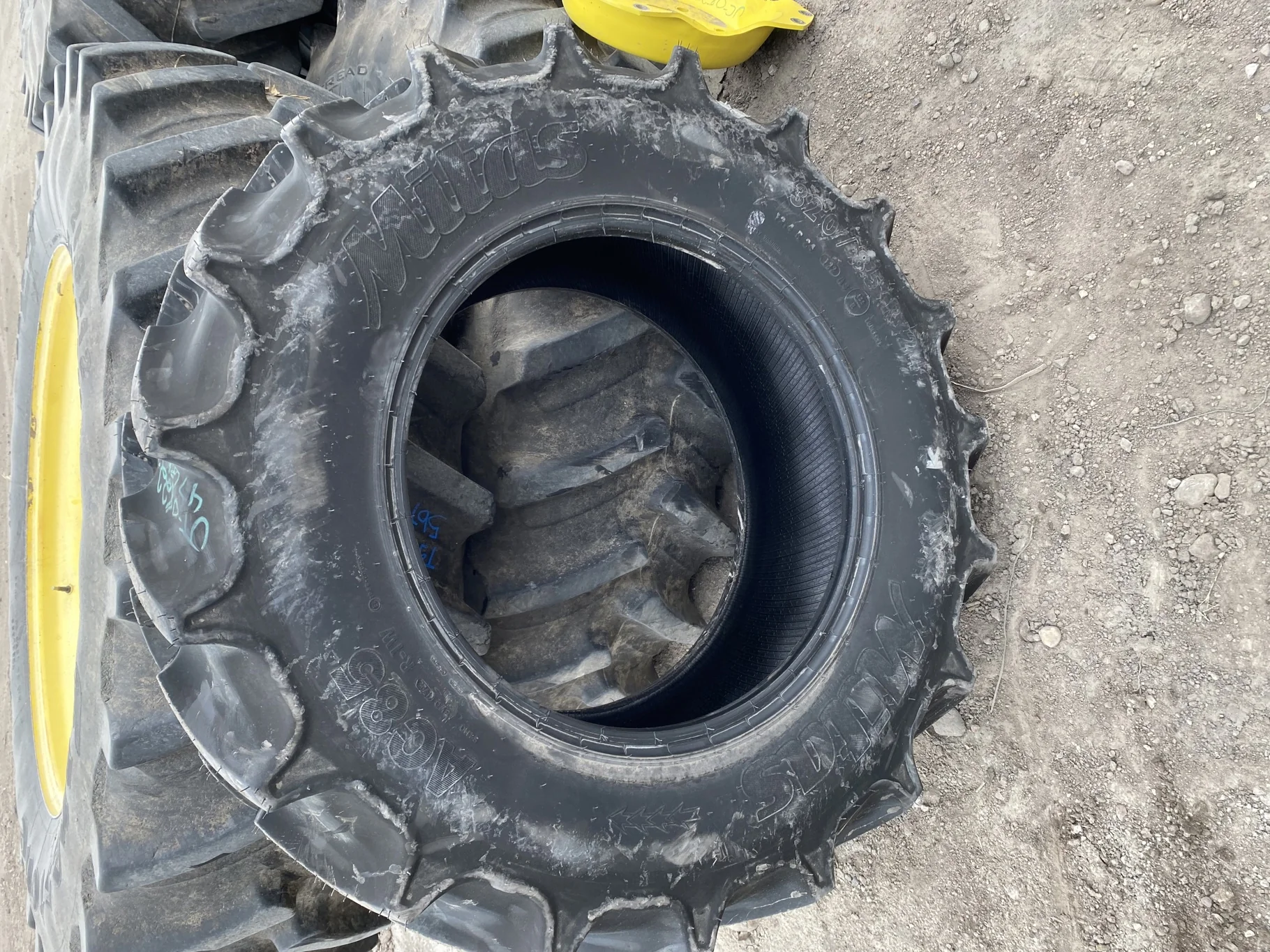 Take-Off 320/85R24 (12.4R24) Mitas AC85 122A8/122B TL - Excellent Condition