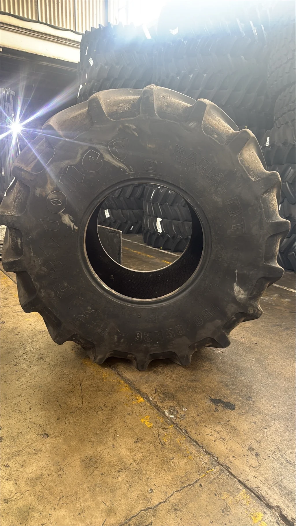 Used 750/65R26 169B FIRESTONE RADIAL ALL TRACTION DT TL R-1W 75% image 10