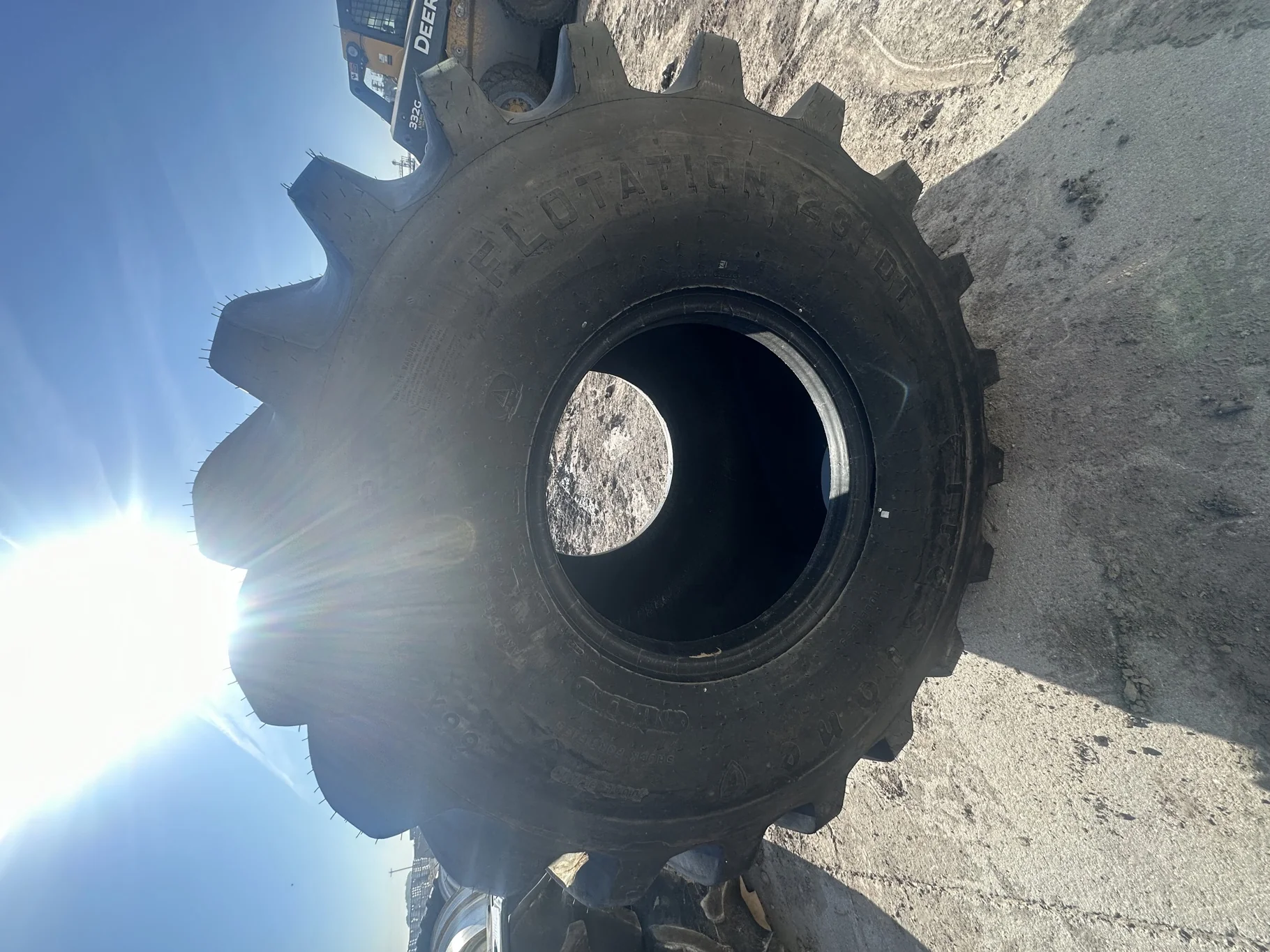 Take-Off 66X43.00-25/10 Firestone Flotation 23 Deep Tread TL HF-3 image 2