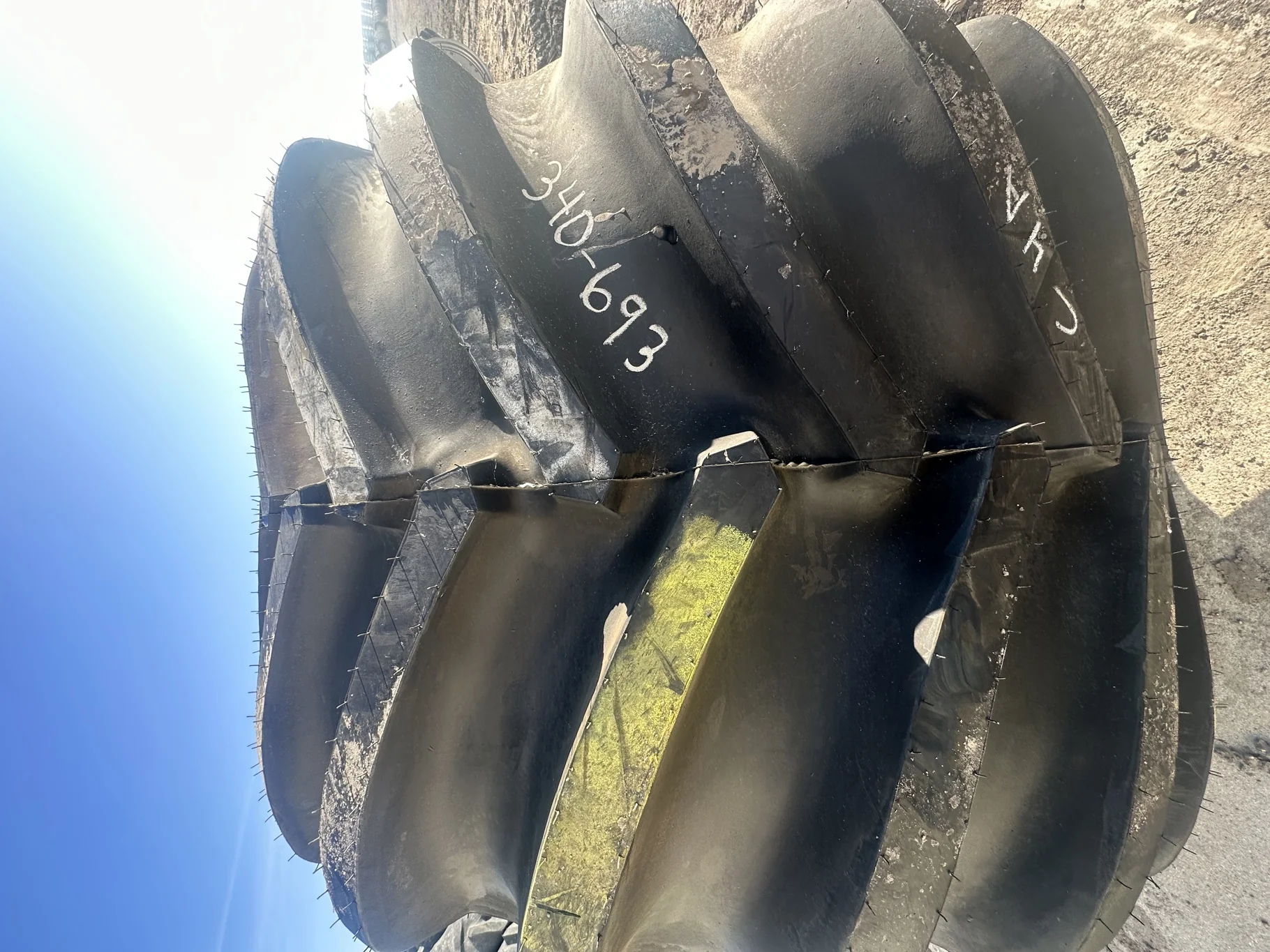 Take-Off 66X43.00-25/10 Firestone Flotation 23 Deep Tread TL HF-3 image 3