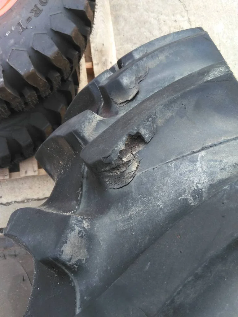 Used 380/90R46 145A8 Firestone Radial All Traction TL R-1 80-85% (Pretty good lug chunking) image 6
