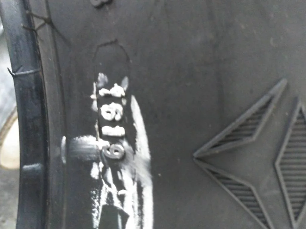 Used ST235/85R16 127L Onyx NTL 323 TL 45-50% (DOT 1619) image 2