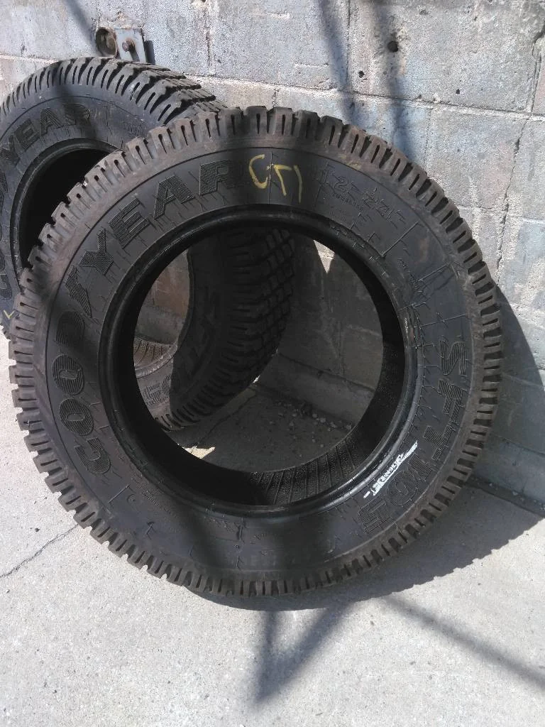 Used 11.2-24 6 PLY Goodyear SFT105 TL R-3 50-55% (DOT1323)