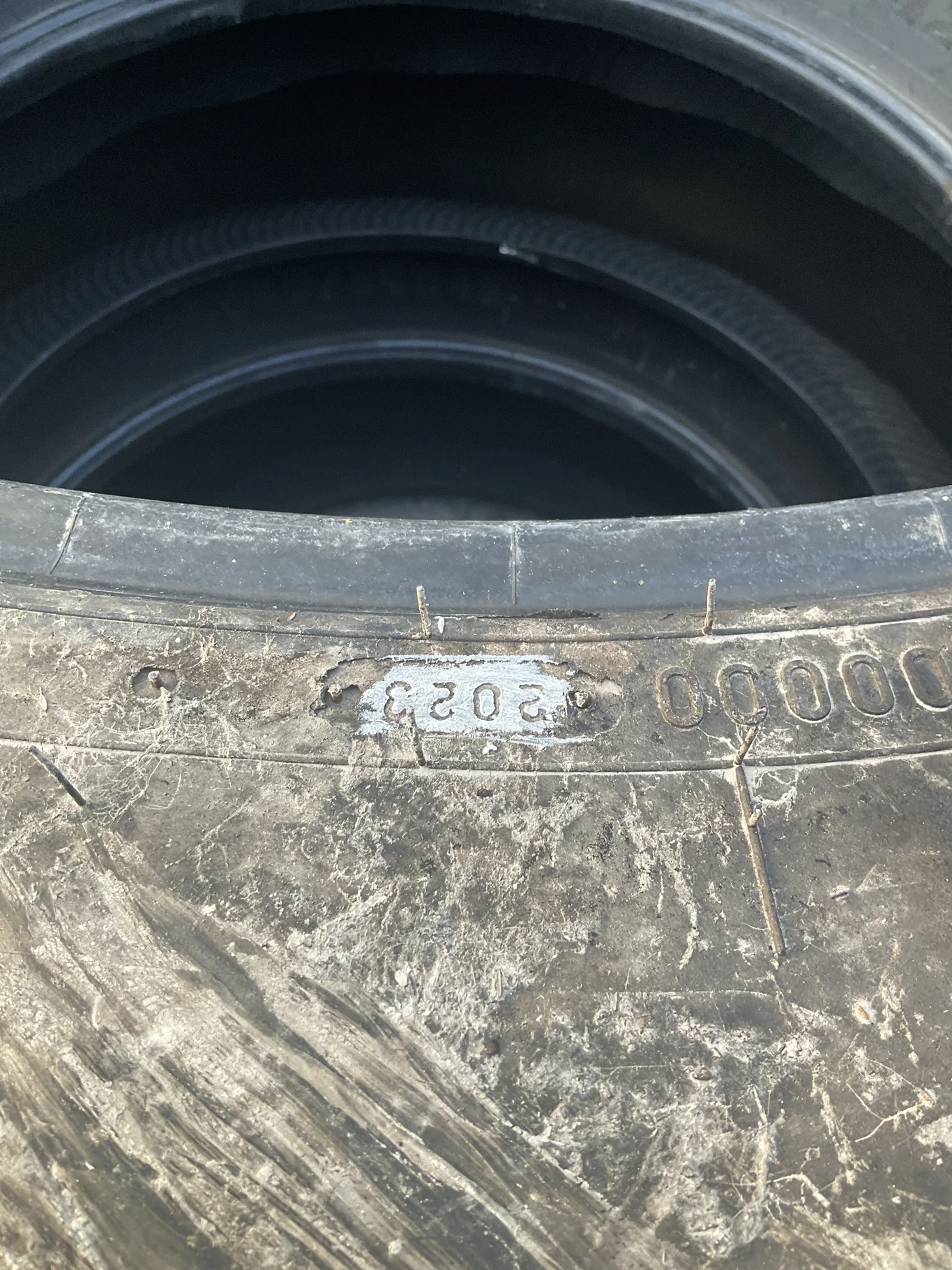 Used 520/85R42 165A8 Firestone Radial Chamion Spade Grip TL R-2 90-95% image 3
