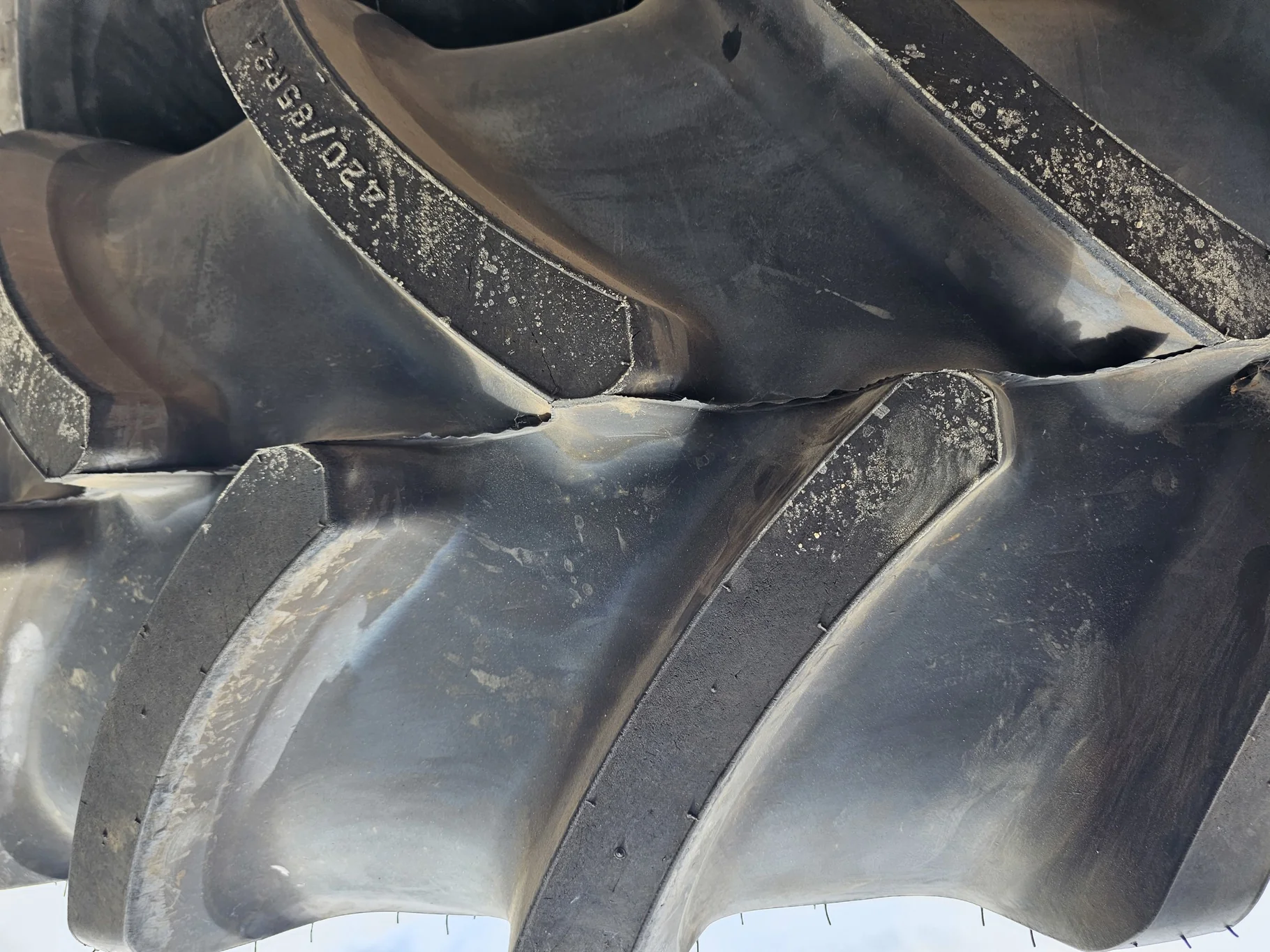 Used 420/85R24 Firestone Performer 85 R-1W (137D) TL 99% (Lug Stubble) image 3