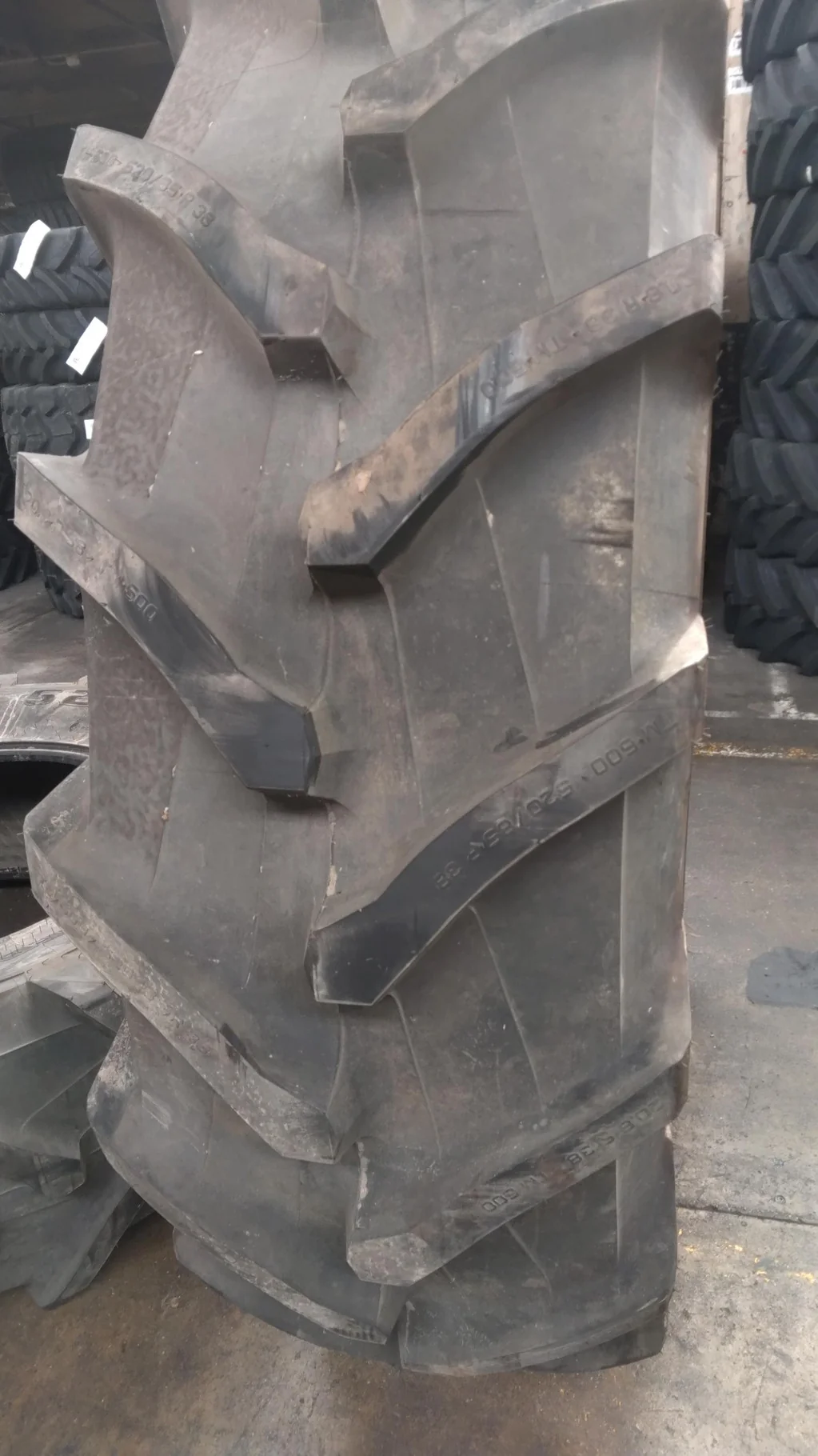 Take-Off 520/85R38 Trelleborg TM600 R-1W 155A8 TL - Excellent Condition
