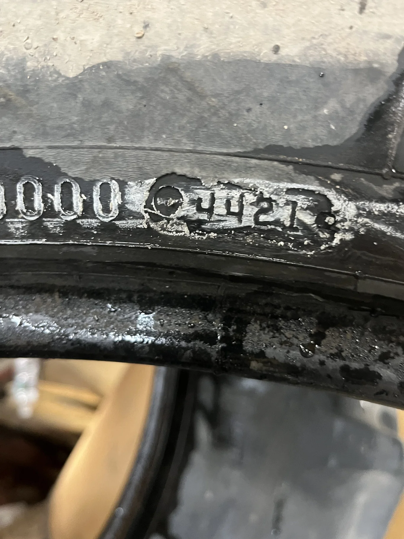 Used 380/80R38 142B Firestone Radial All Traction DT TL R-1W 80-85%