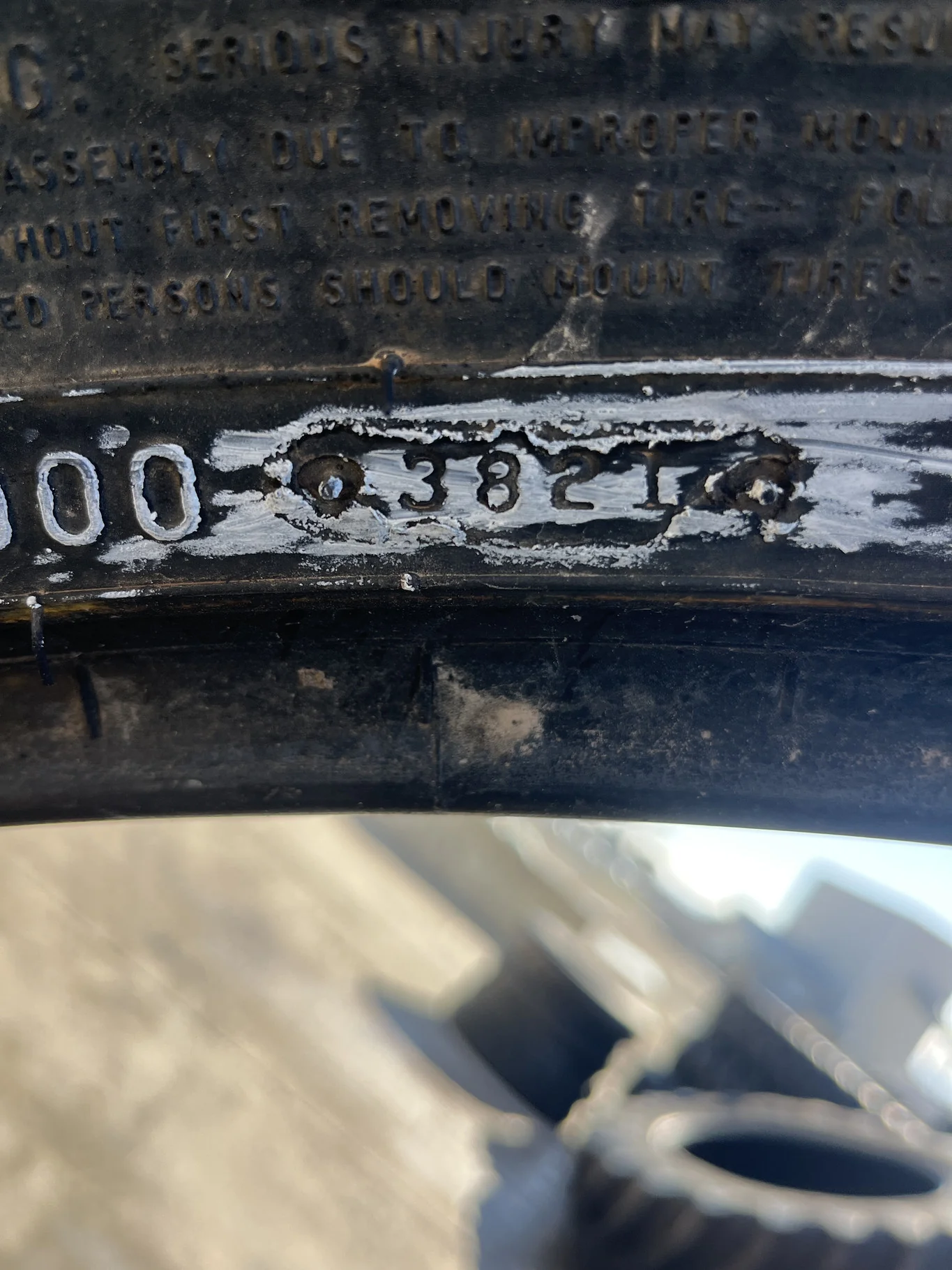 Used VF620/70R46 179D Firestone MaxiTraction TL R-1W 85-90% image 3