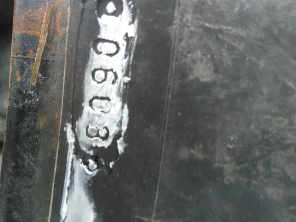 Used 380/105R50 166A8 Firestone Radial 9100 TL R-1 65-70% (DOT 0608) Mild Stubble image 2
