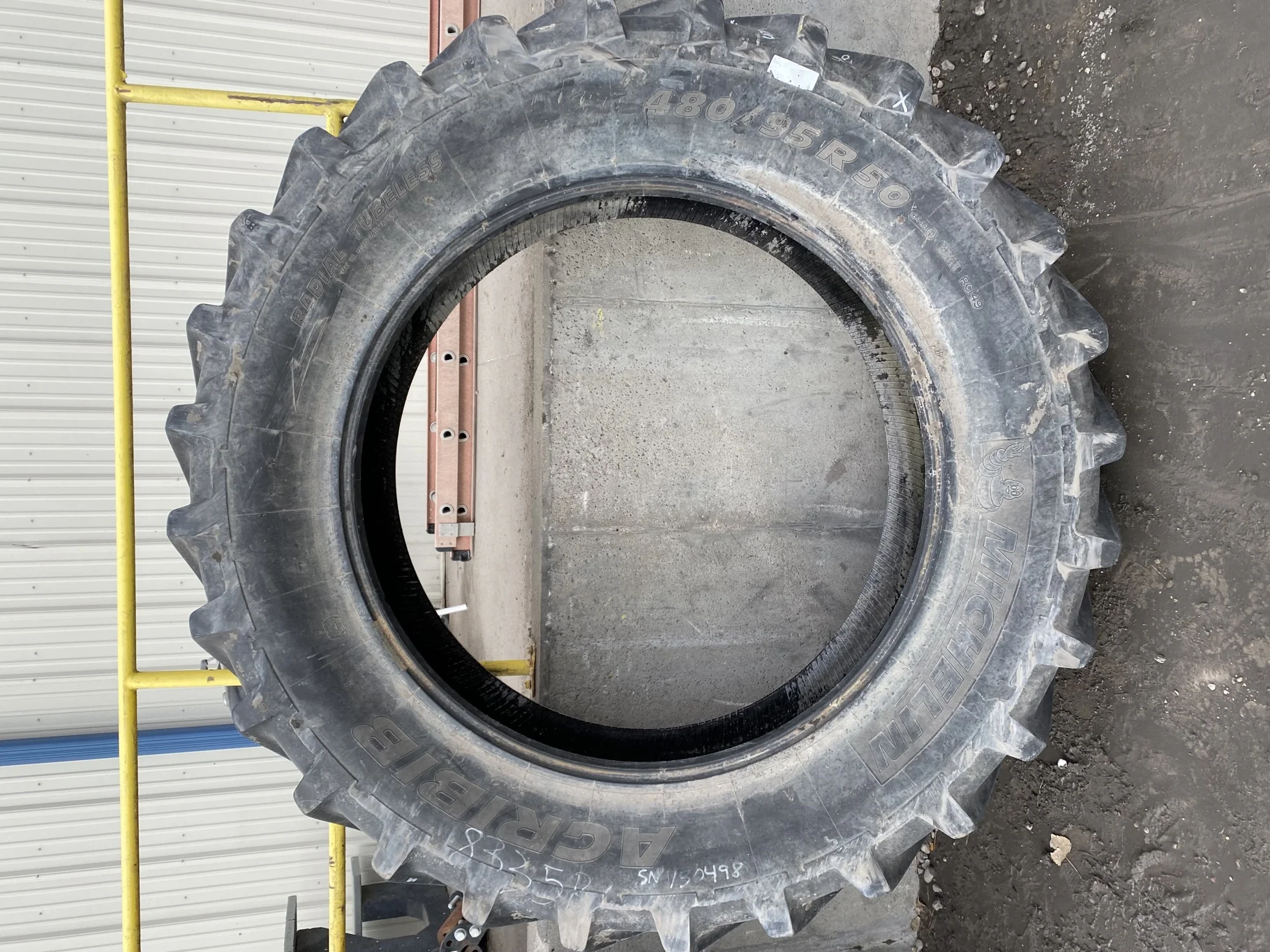 Used 480/95R50 Michelin AgriBib (164A8/B) TL 90%