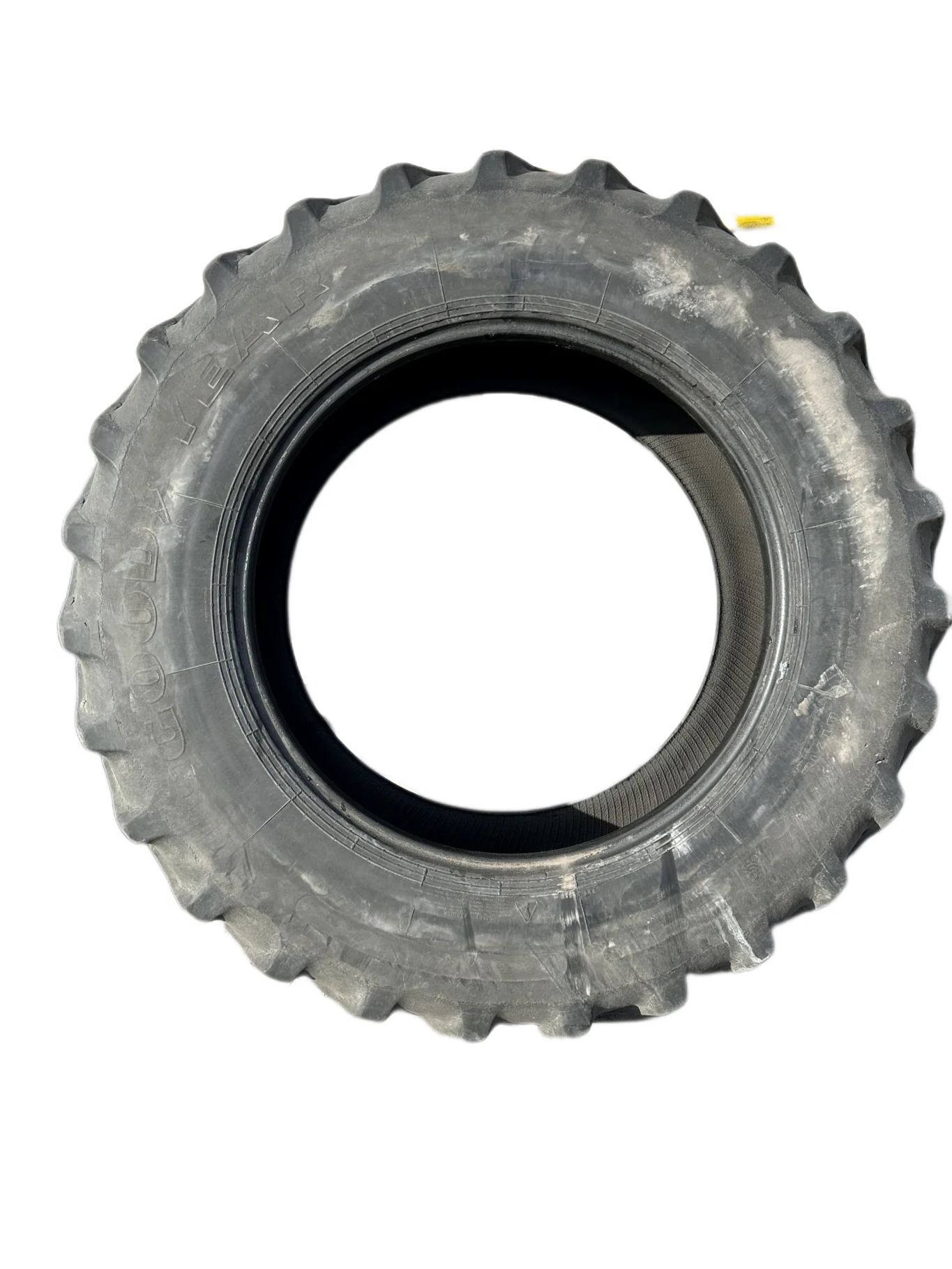 Used 520/85R42 Goodyear Ultra Torque 157D R-1W TL 50%  - Fair Condition  (1) Tire Has A Patch image 2