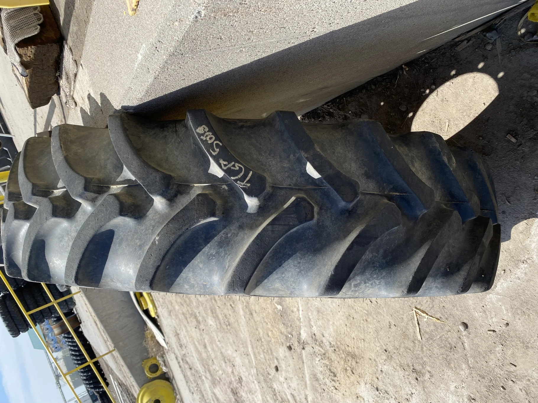 Used 380/90R54 152B Firestone Radial 9000 TL R-1W 98%