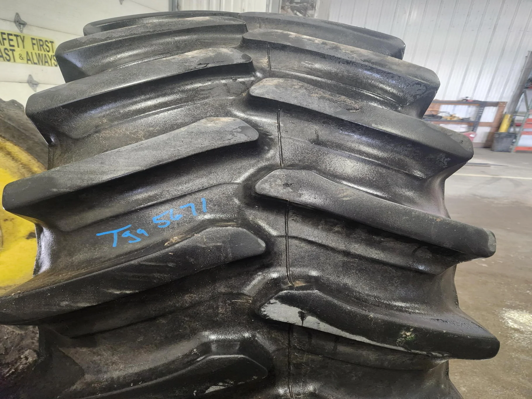 Used 520/85R42 157B Firestone Radial Deep Tread 23 R-1W TL 65% image 5