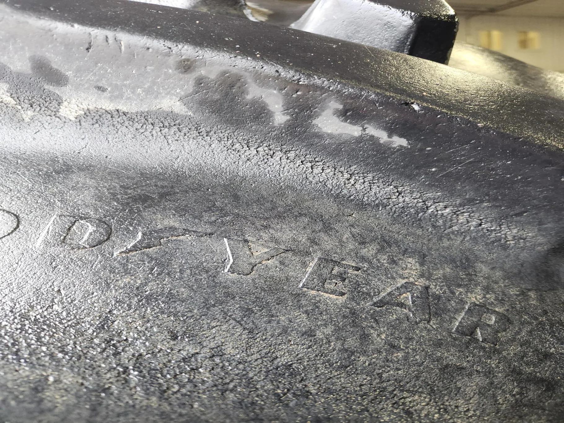 Used 650/85R38 173D Goodyear Optitrac R-1W TL 90% image 4