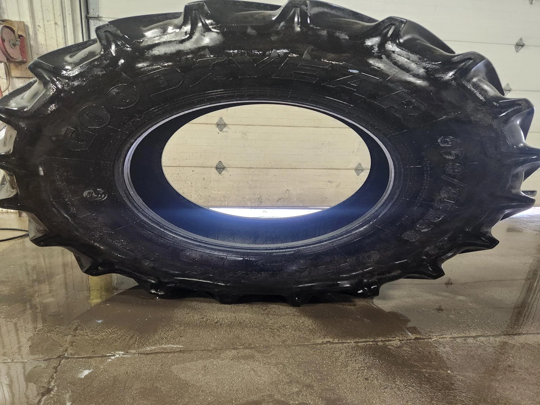 Used 650/85R38 173D Goodyear Optitrac R-1W TL 90% image 4