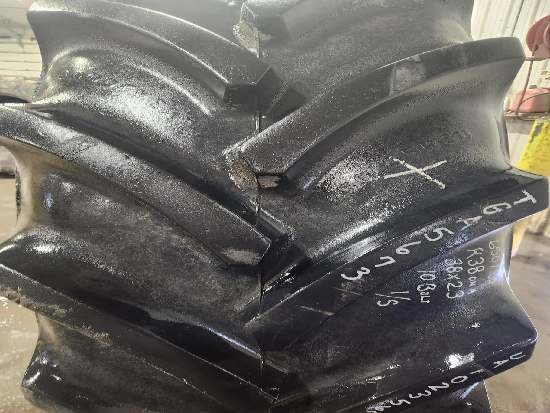 Used 650/85R38 173D Goodyear Optitrac R-1W TL 90% image 7