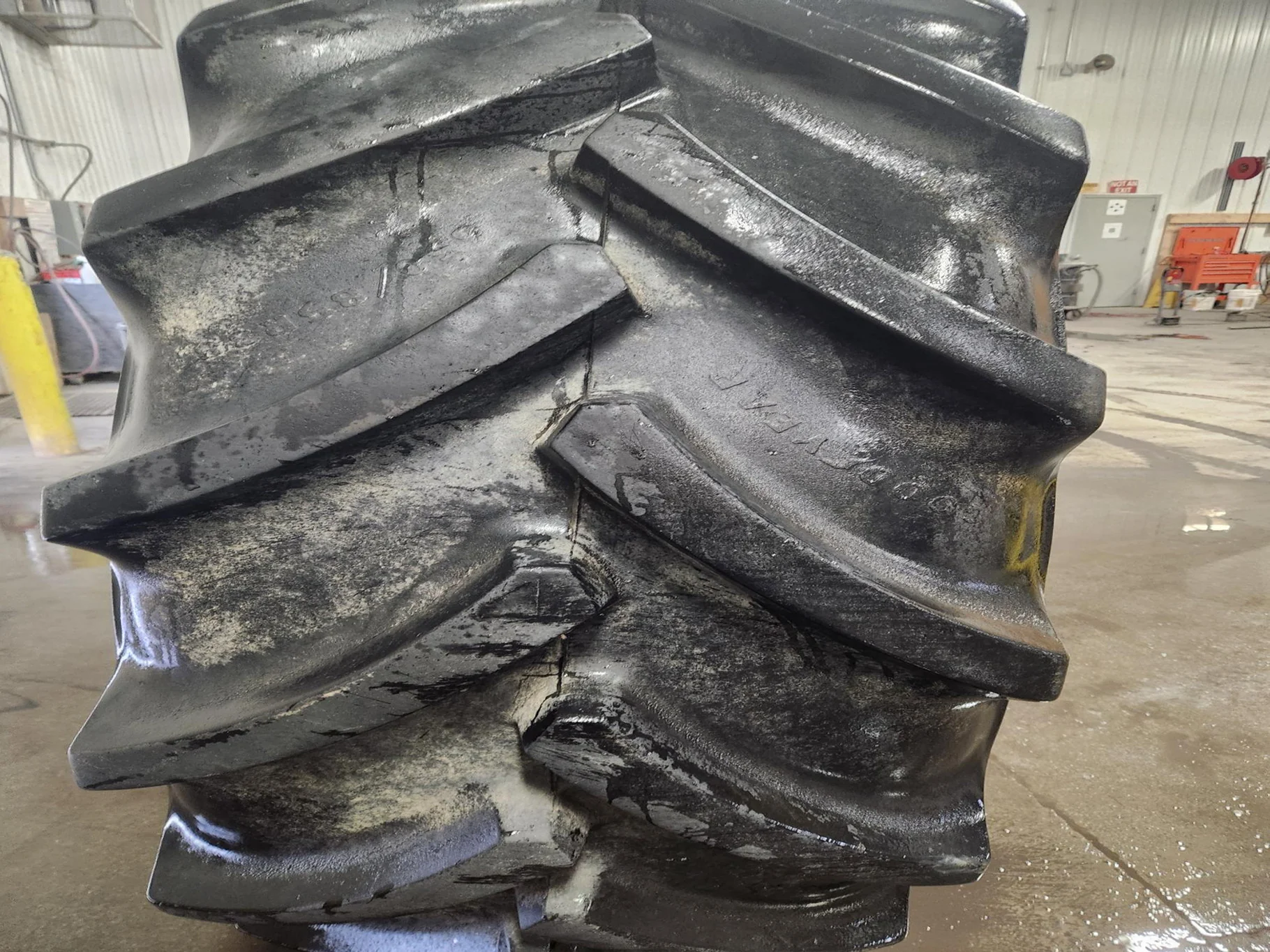 Used 650/85R38 173D Goodyear Optitrac R-1W TL 90% image 8