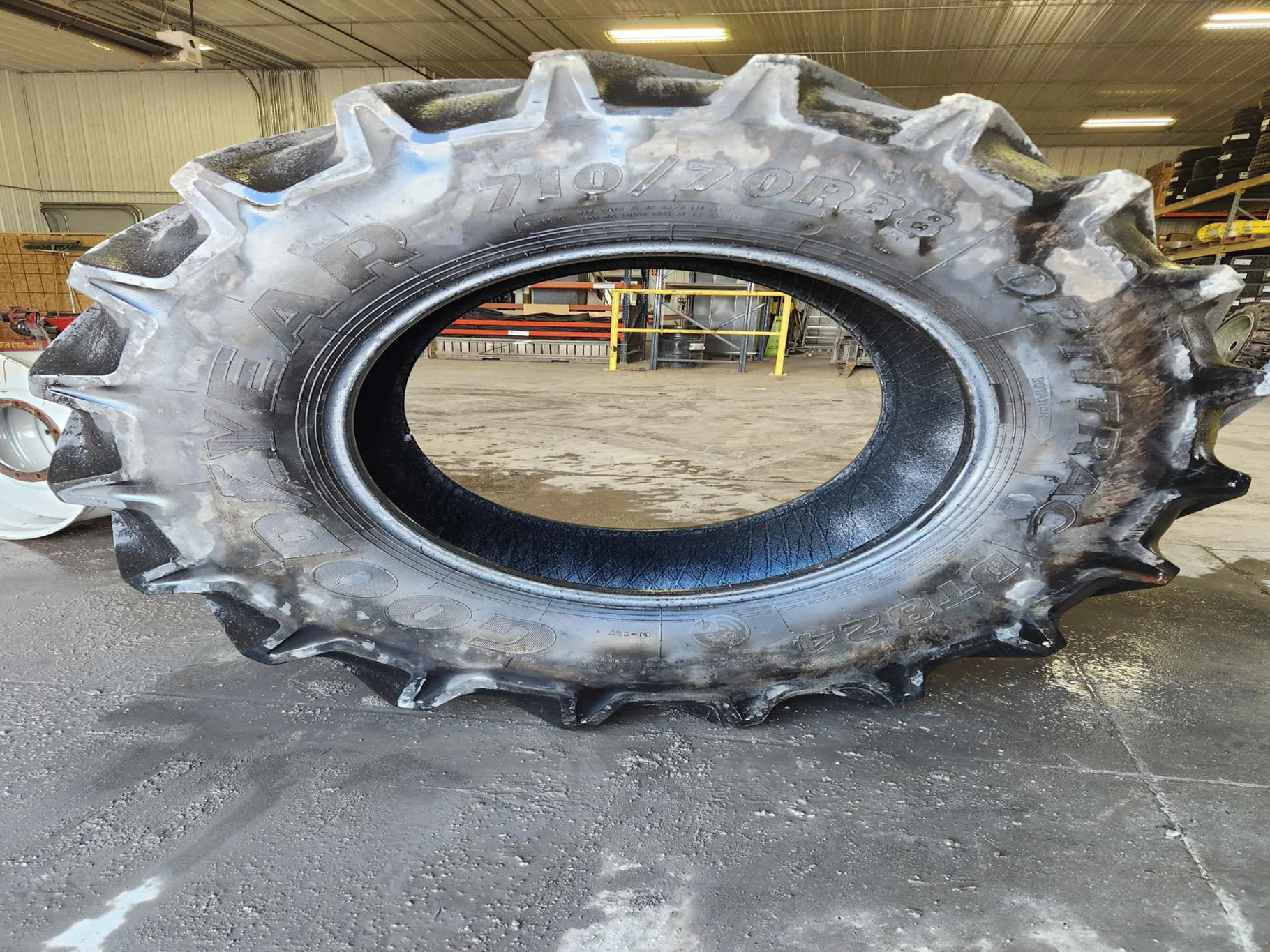 Used 710/70R38 166D Goodyear Optitrac DT824 TL R-1W 80%
