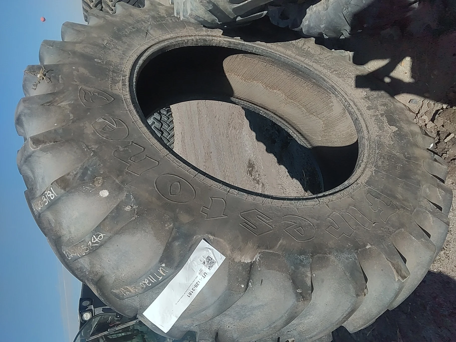 Used 520/85R42 157B Firestone Radial All Traction 23 R-1 TL 85% image 6