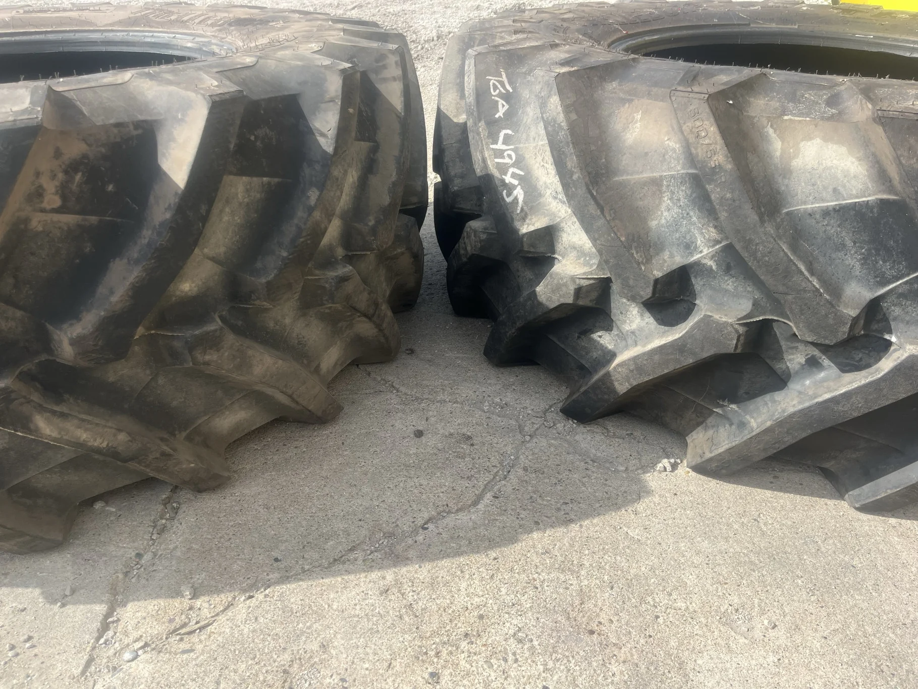 Used 600/65R34 157D Trelleborg TM800 HS R1W TL 90% image 5