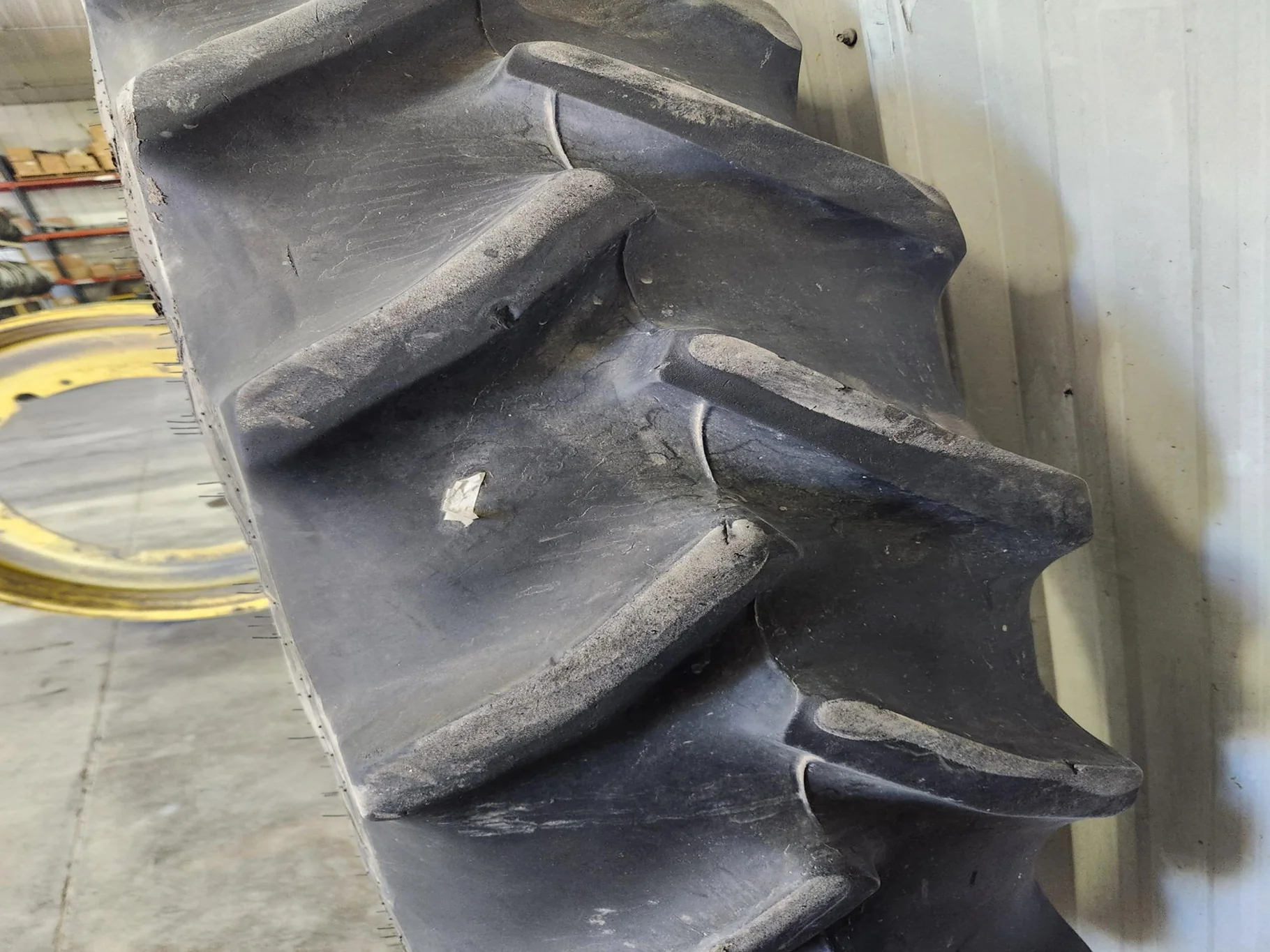 Used 380/90R50 151A8 Goodyear DT800 R-1W TL 65% image 5