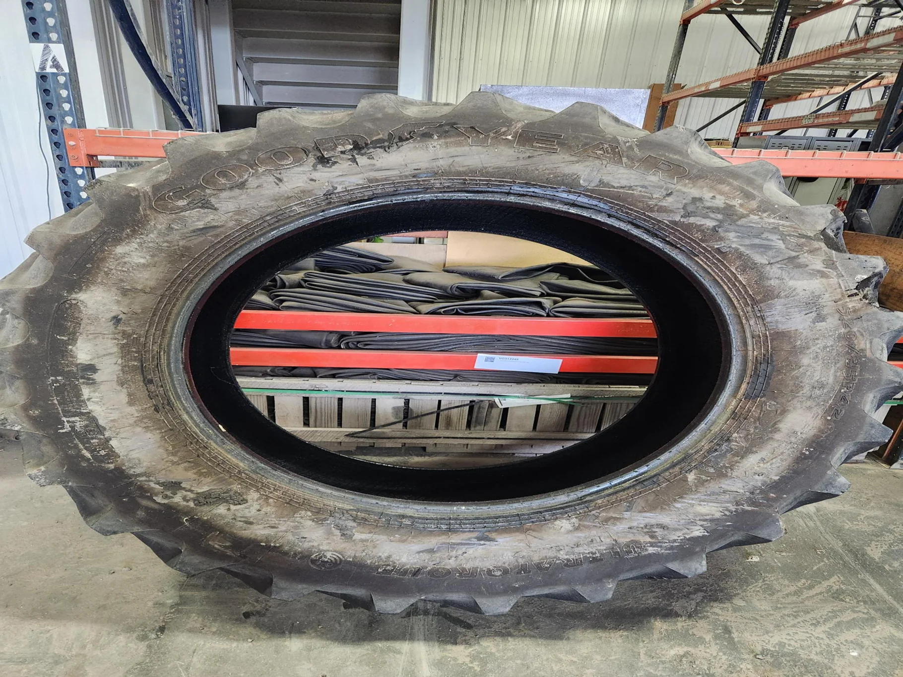 Used 520/85R42 157A8 Goodyear Ultra Torque Radial R-1 TL 85% image 5