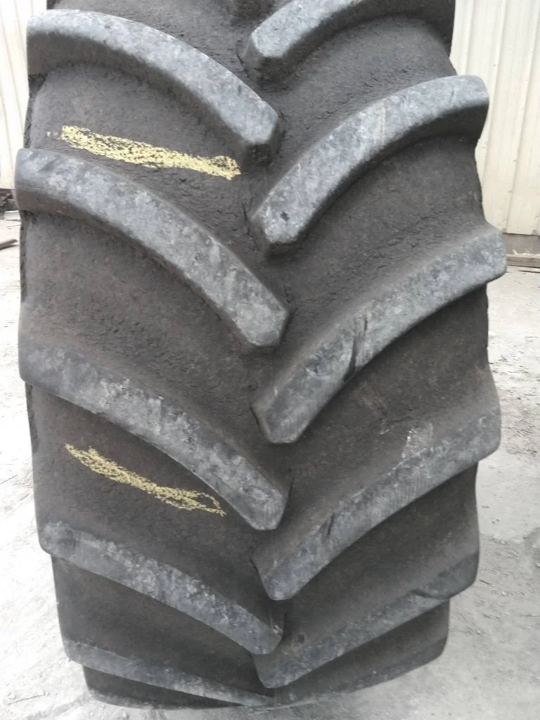 Used 800/70R38 173A8 Goodyear Optitrac DT830 TL R-1W 70-75% Severe Stubble Damage image 4