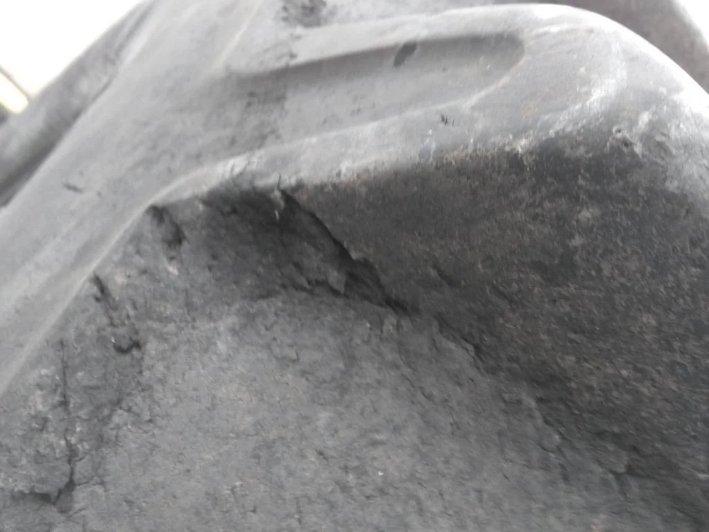 Used 800/70R38 173A8 Goodyear Optitrac DT830 TL R-1W 70-75% Severe Stubble Damage image 5
